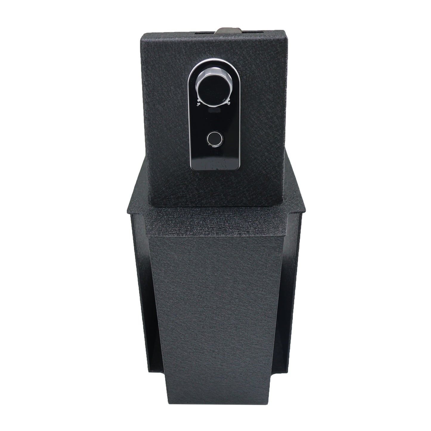 Center Console Gun Safe for 2019-2025 Chevrolet Blazer, Fingerprint Lock with Key