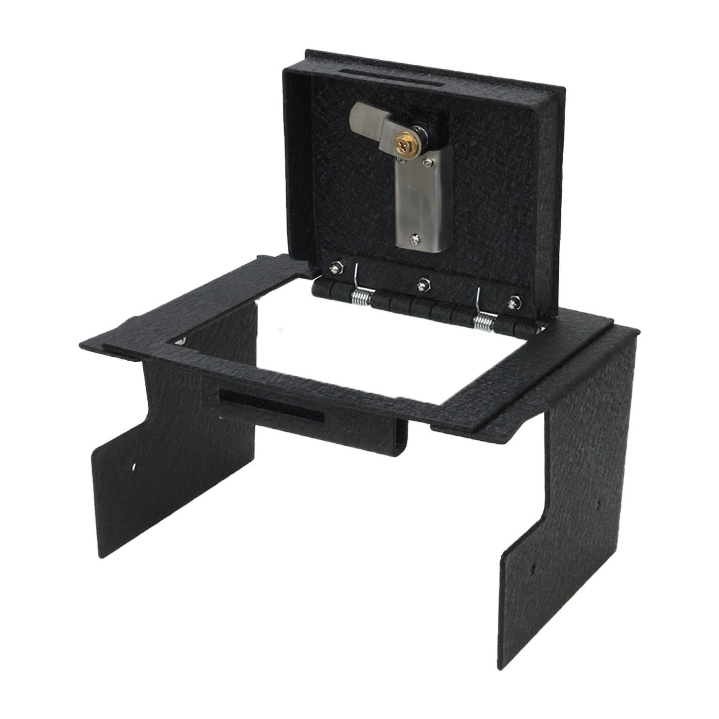 Center Console Gun Safe for 2024-2025 Toyota Tacoma, 4-Digit Combination Lock with Key