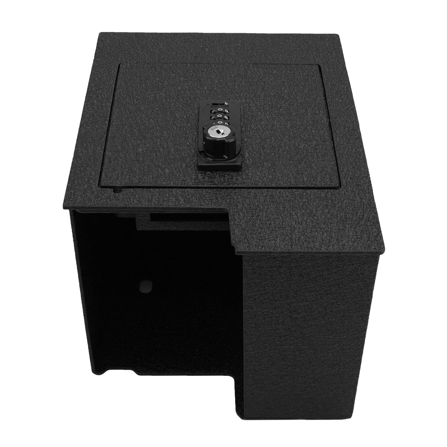 Center Console Gun Safe for 2003-2009 Toyota 4Runner, 4-Digit Combination Lock with Key