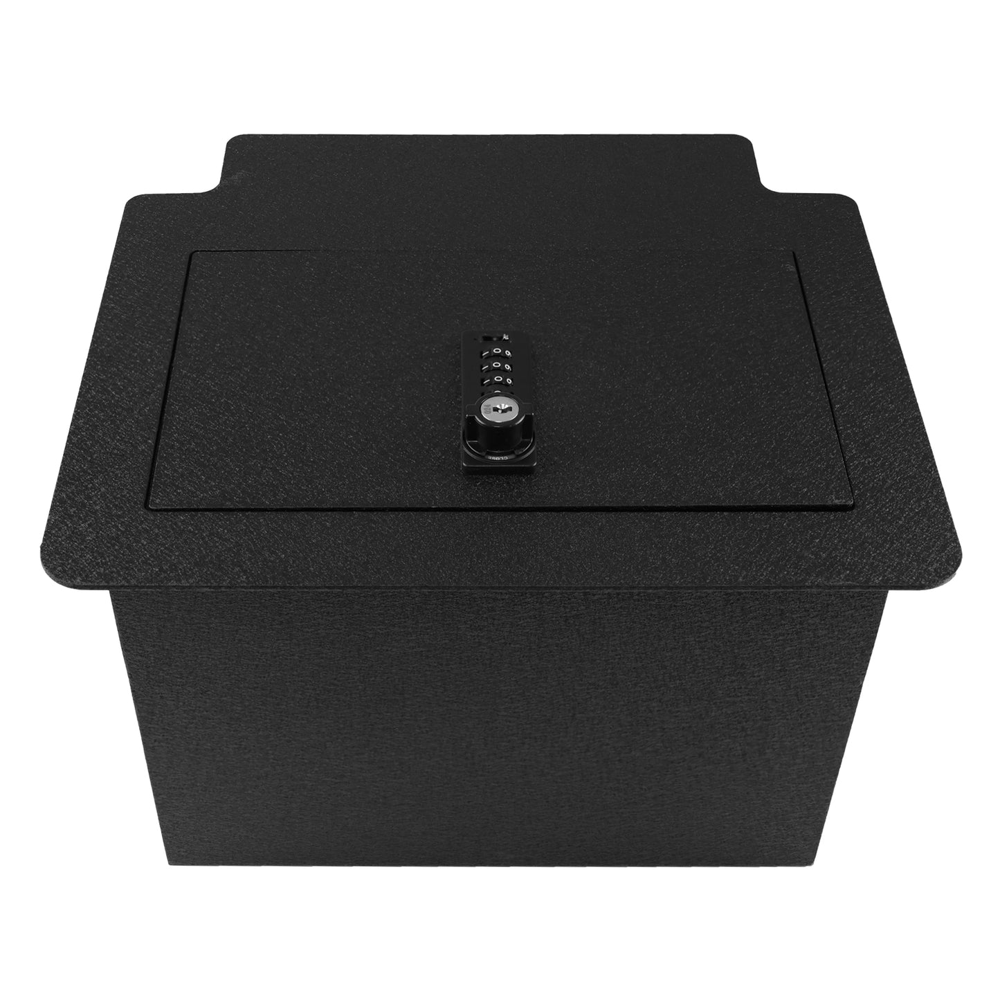 Pro Center Console Safe Gun Safe for 2021-2025 Chevrolet Suburban/Tahoe GMC Yukon Denali and Yukon/Yukon XL Console Safe, 4-Digit Combo Lock with Key