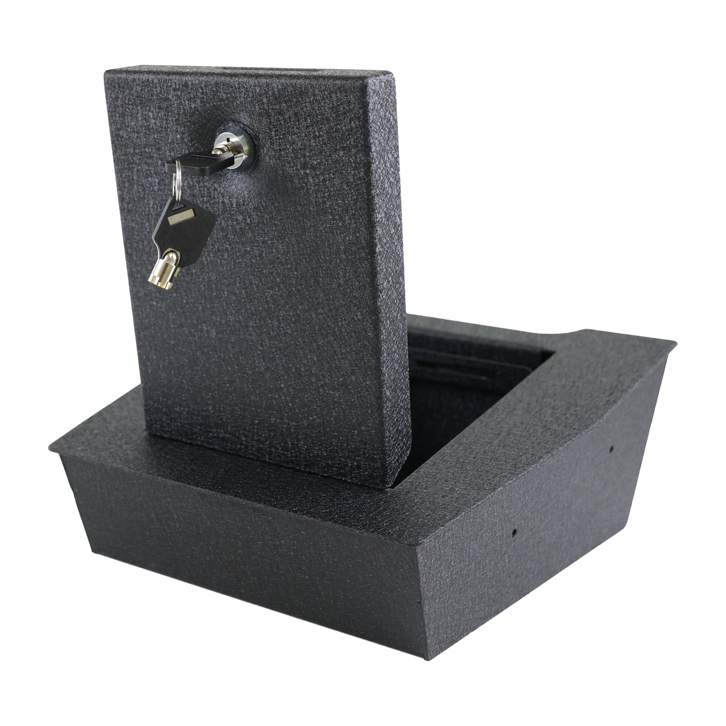 Underseat Console Safe Gun Safe for 2019-2025 Chevrolet Silverado, triple lock