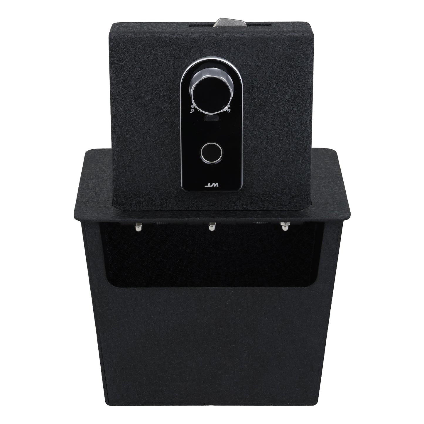 Center Console Safe Gun Safe for 2007-2024 Toyota FJ Cruiser, Fingerprint Lock with Key