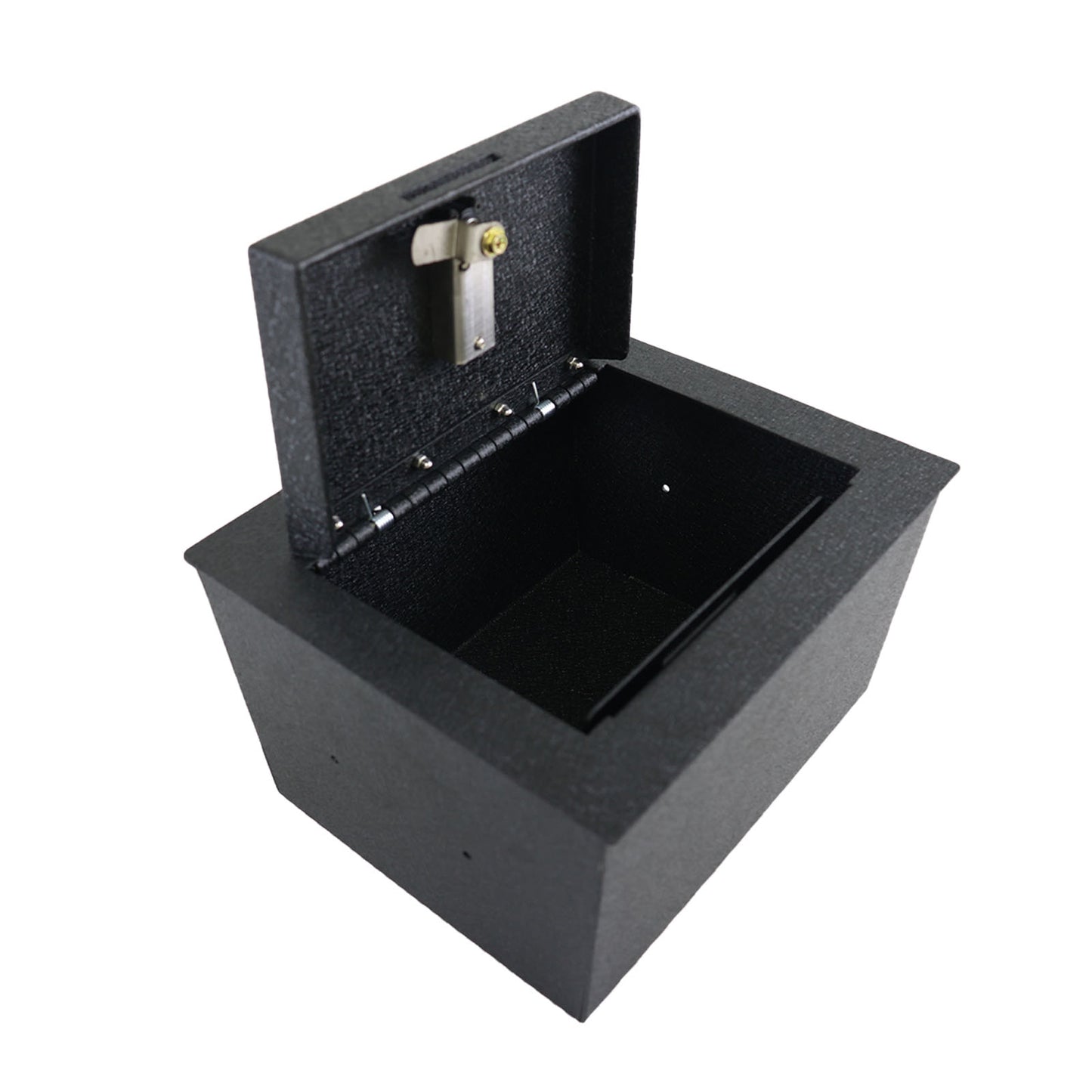 Center Console Gun Safe for 2024-2025 GMC Hummer EV, 4-Digit Combination Lock with Key