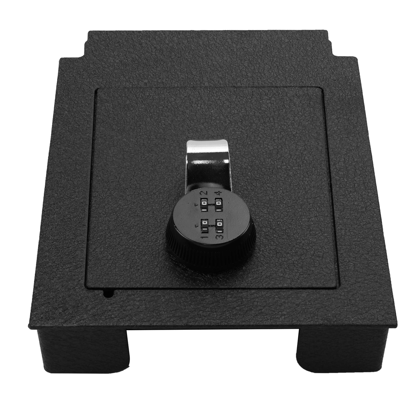 Center Console Gun Safe for 2020-2024 Ford Edge, 4-Digit Combo Lock