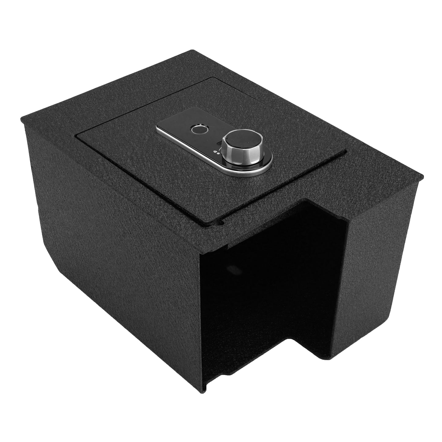 Center Console Gun Safe for 2003-2009 Toyota 4Runner, Fingerprint Lock with Key