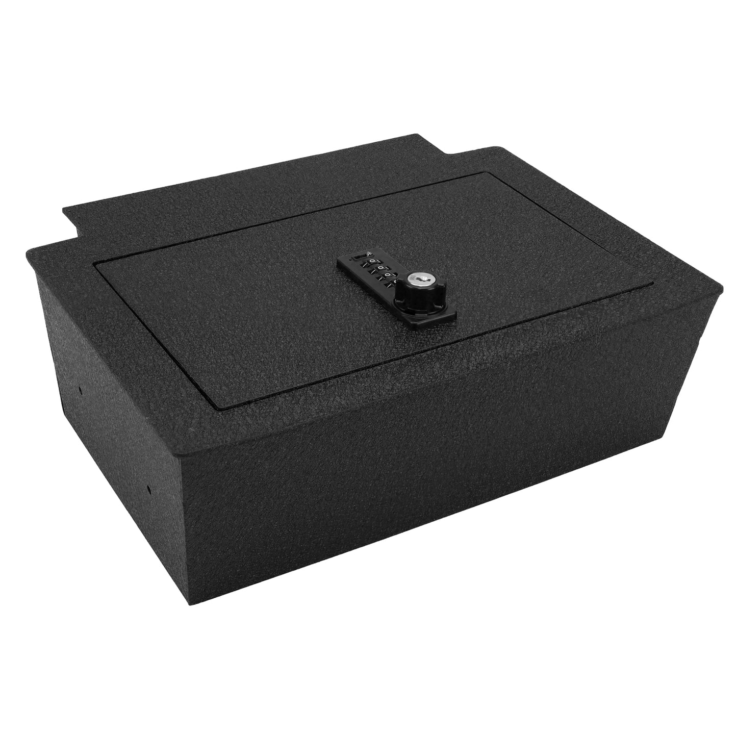 Pro Center Console Gun Safe for 2021-2025 Chevrolet Tahoe, 4-Digit Combination Lock with Key