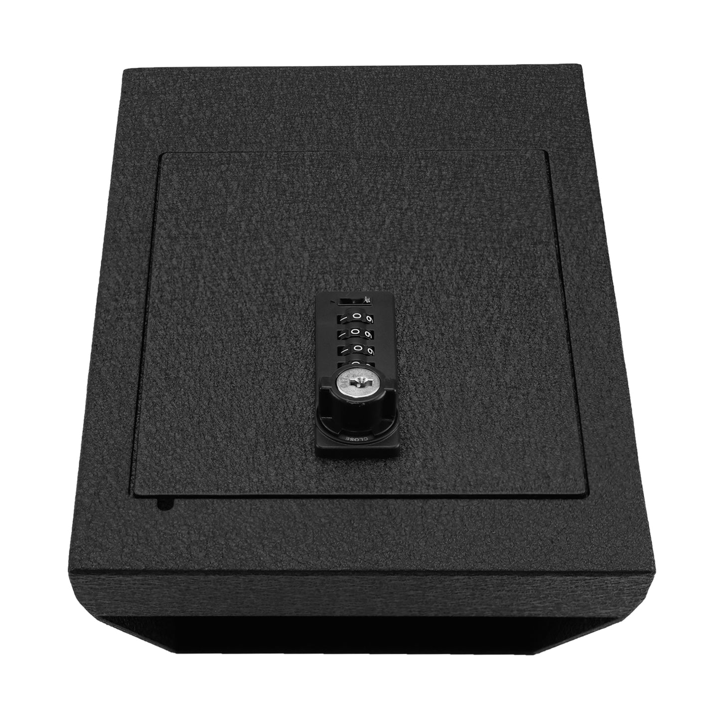 Pro Center Console Gun Safe for 2021-2025 Tesla Model S and Model X, 4-Digit Combination Lock with Key