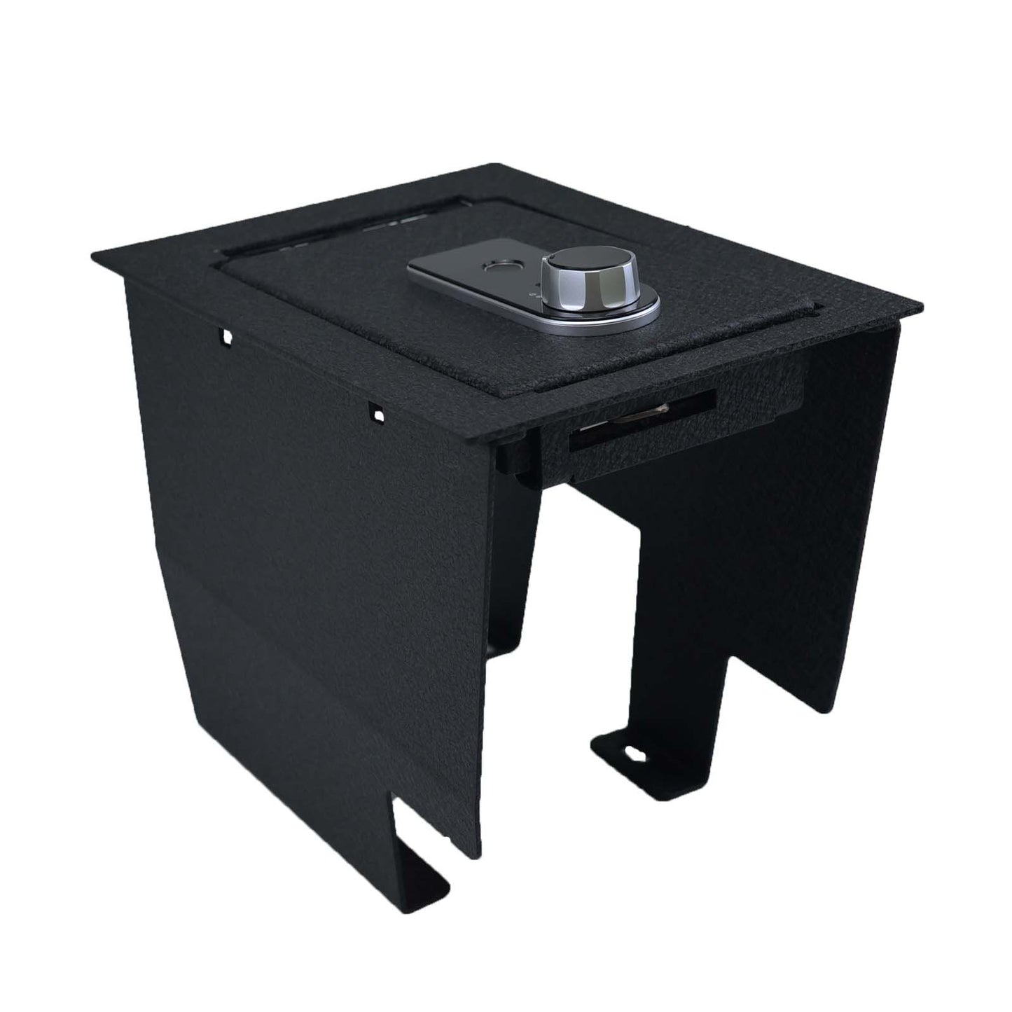 Center Console Gun Safe for Dodge Charger / Chrysler 300 2015-2023, Fingerprint Lock with Key