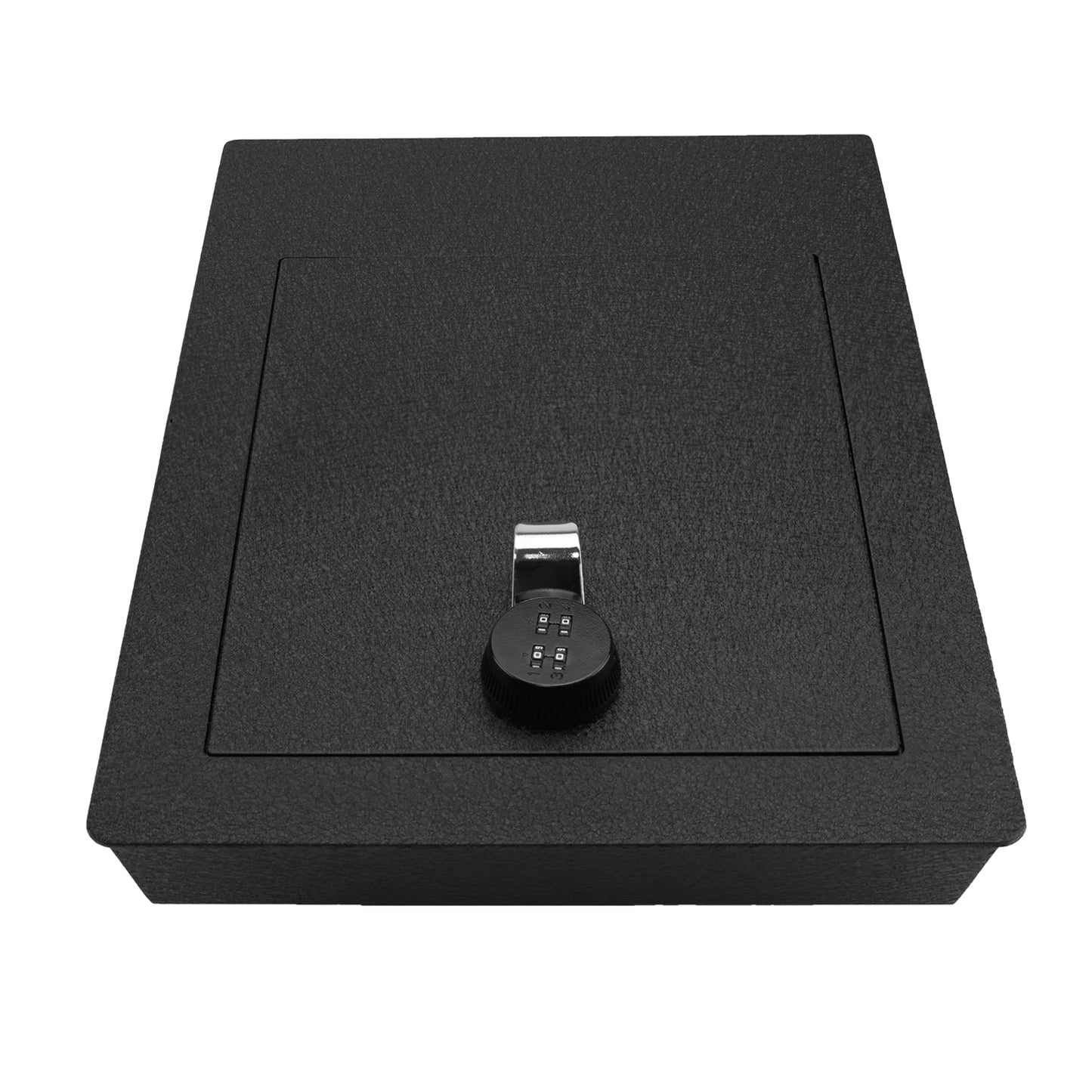 Pro Under Seat Console Safe Box for 2014 to 2018 Chevrolet Silverado 1500 and GMC Sierra 1500 with a underseat console bench seat, 4-Digit Combo Lock