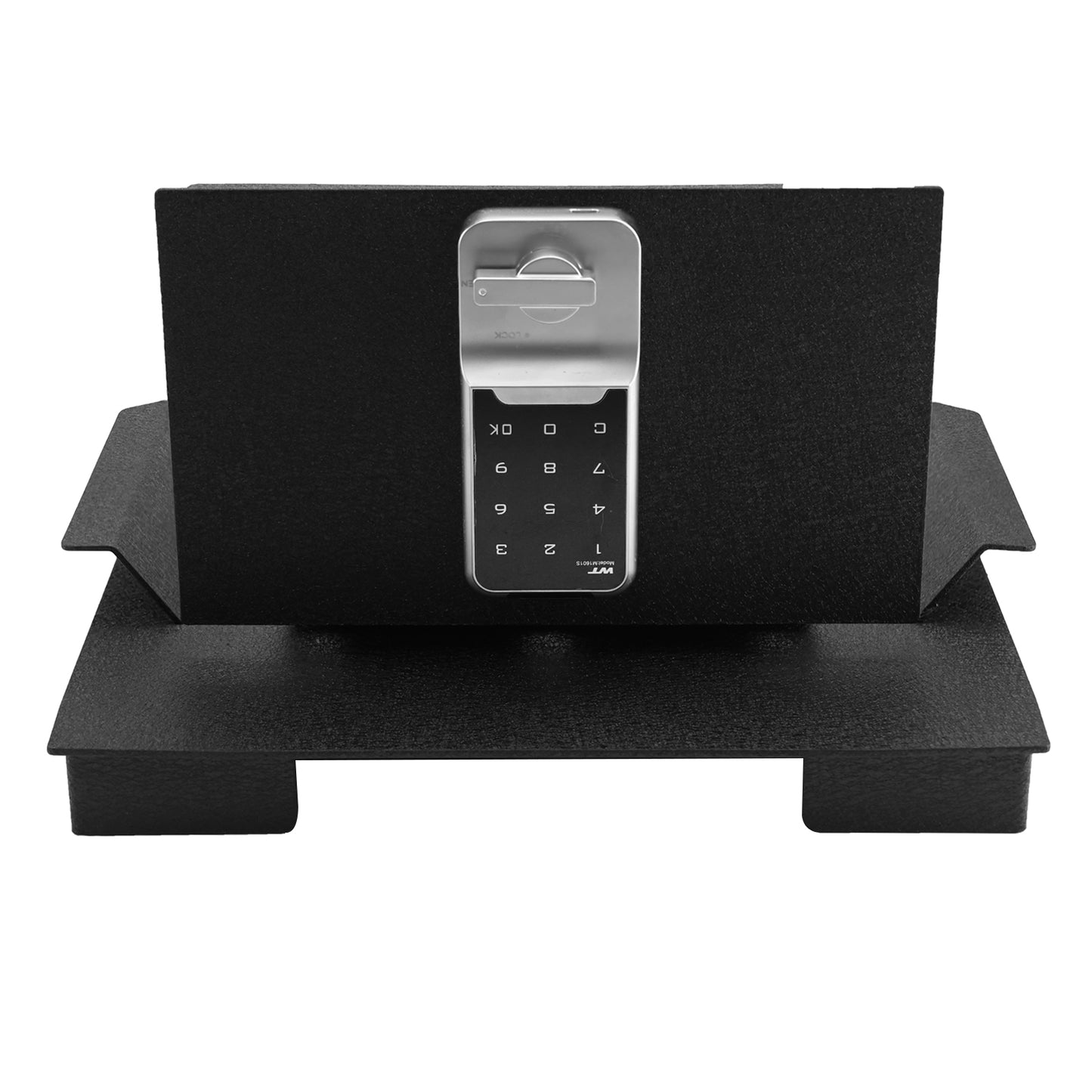 Pro Center Console Safe Gun Safe for 2023-2026 Ford F250/F350/F450 Super Duty, Electronic Number Lock