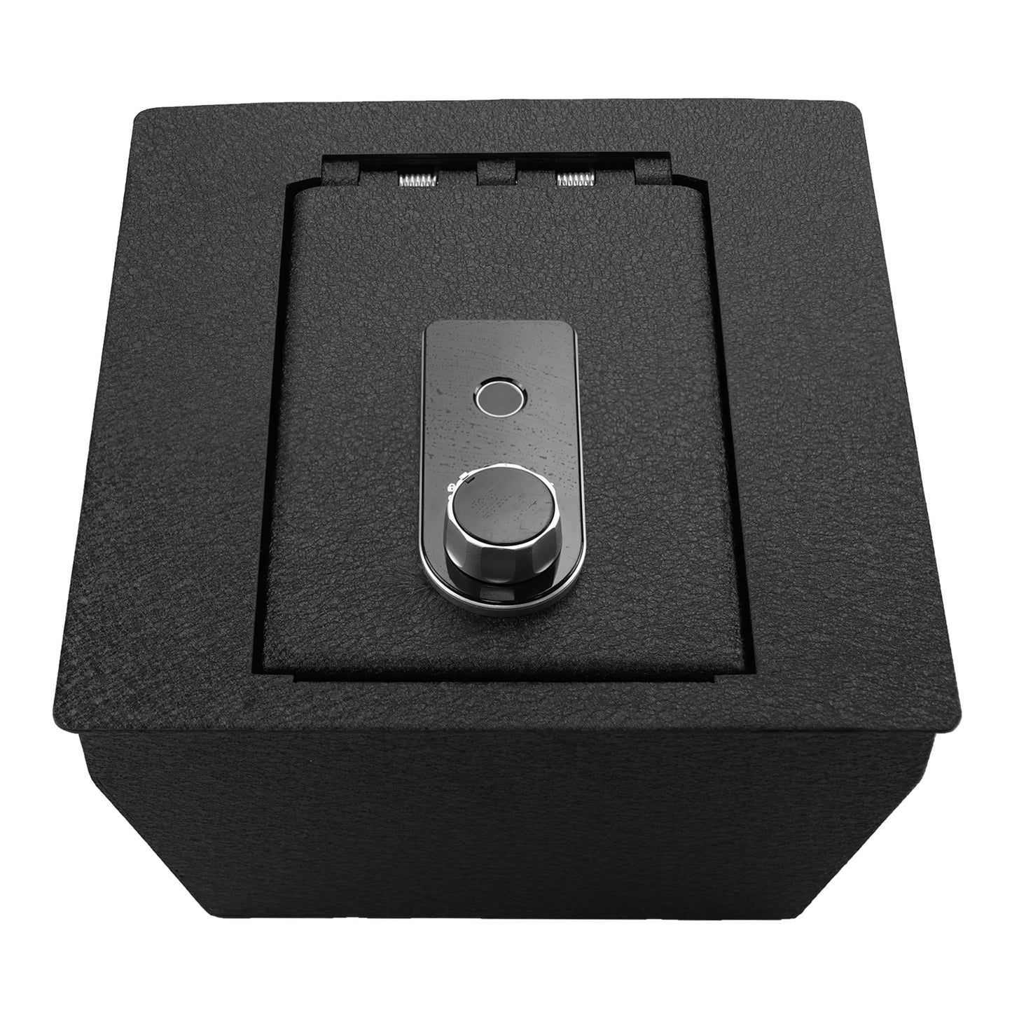 Center Console Gun Safe for 2024-2025 Toyot Grandhighlander, Fingerprint Lock with Key