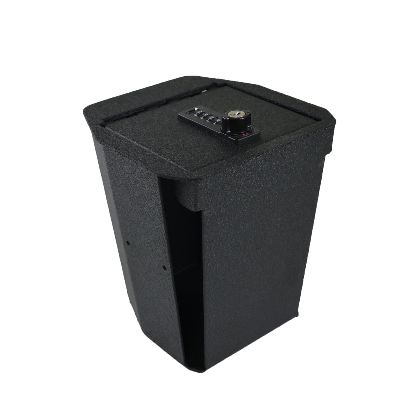 Center Console Gun Safe for 2019-2025 Land Rover Defender, 4-Digit Combination Lock with Key