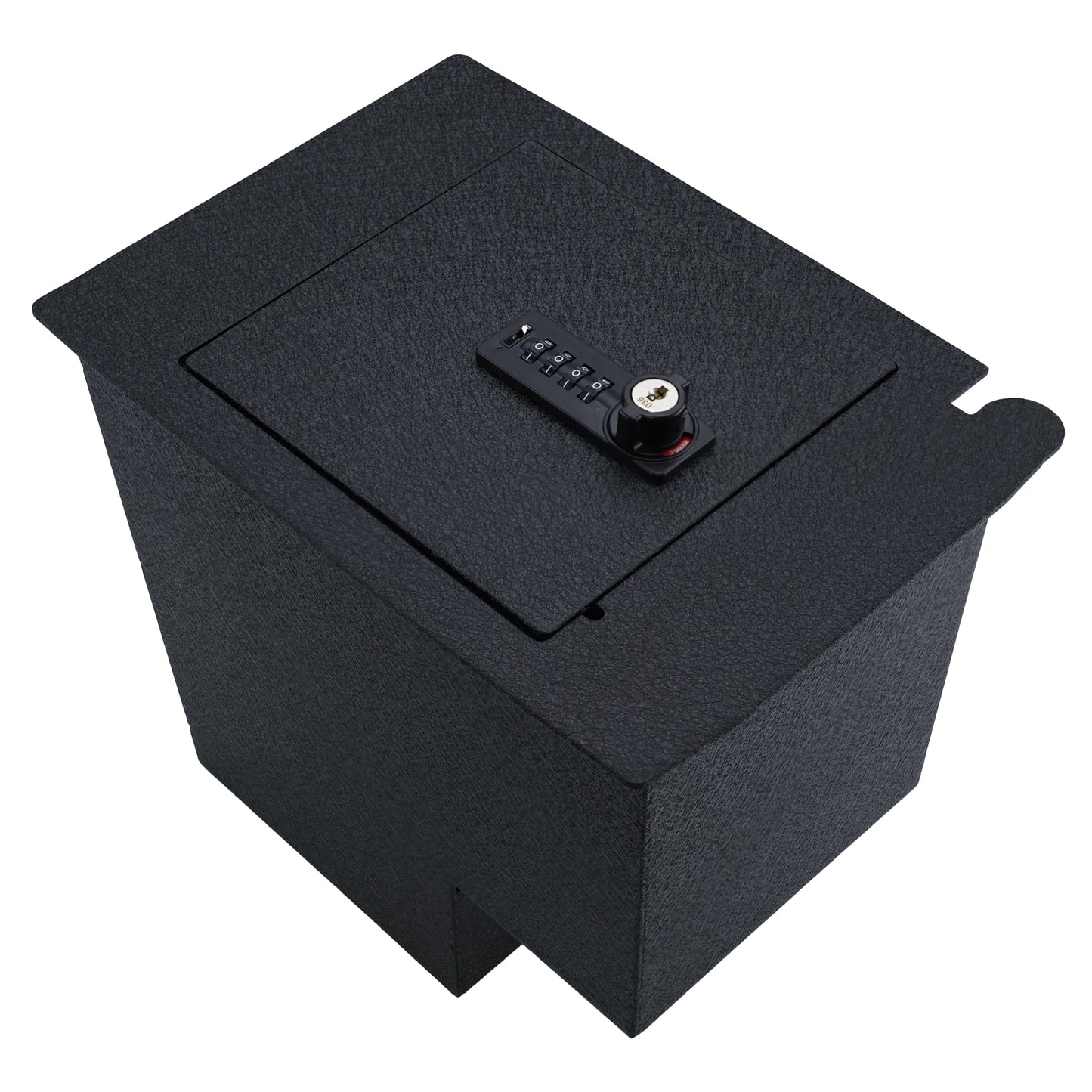 Pro Center Console Safe Gun Safe for 2010-2024 Toyota 4runner, 4-Digit Combination Lock with Key