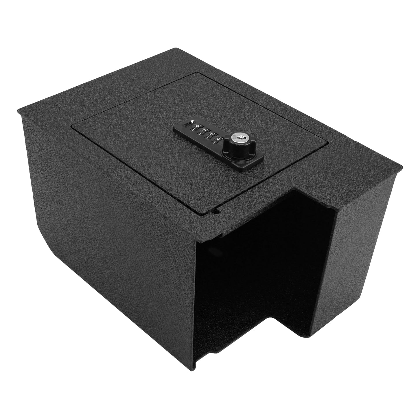 Center Console Gun Safe for 2003-2009 Toyota 4Runner, 4-Digit Combination Lock with Key