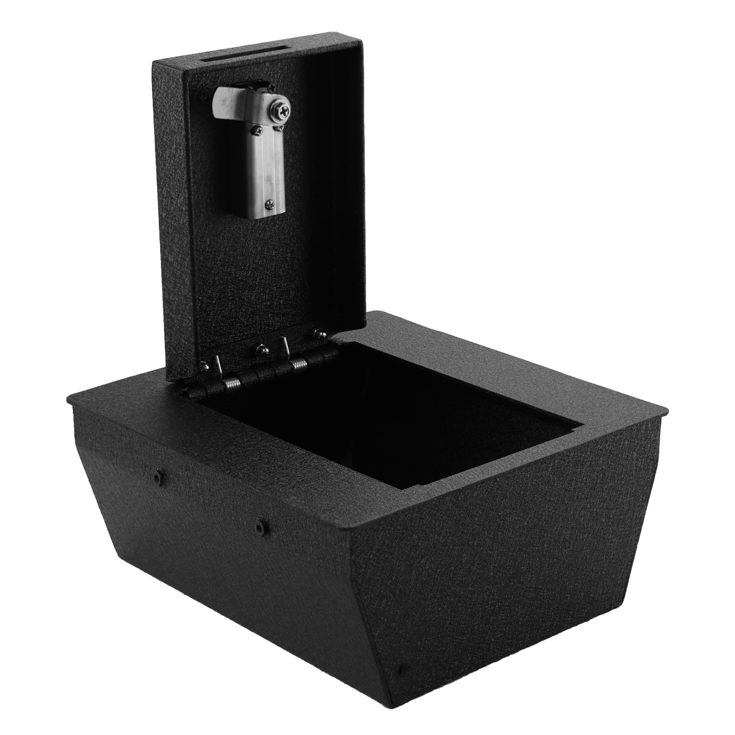 Center Console Gun Safe for 2024-2025 Toyot Grandhighlander, 4-Digit Combination Lock with Key