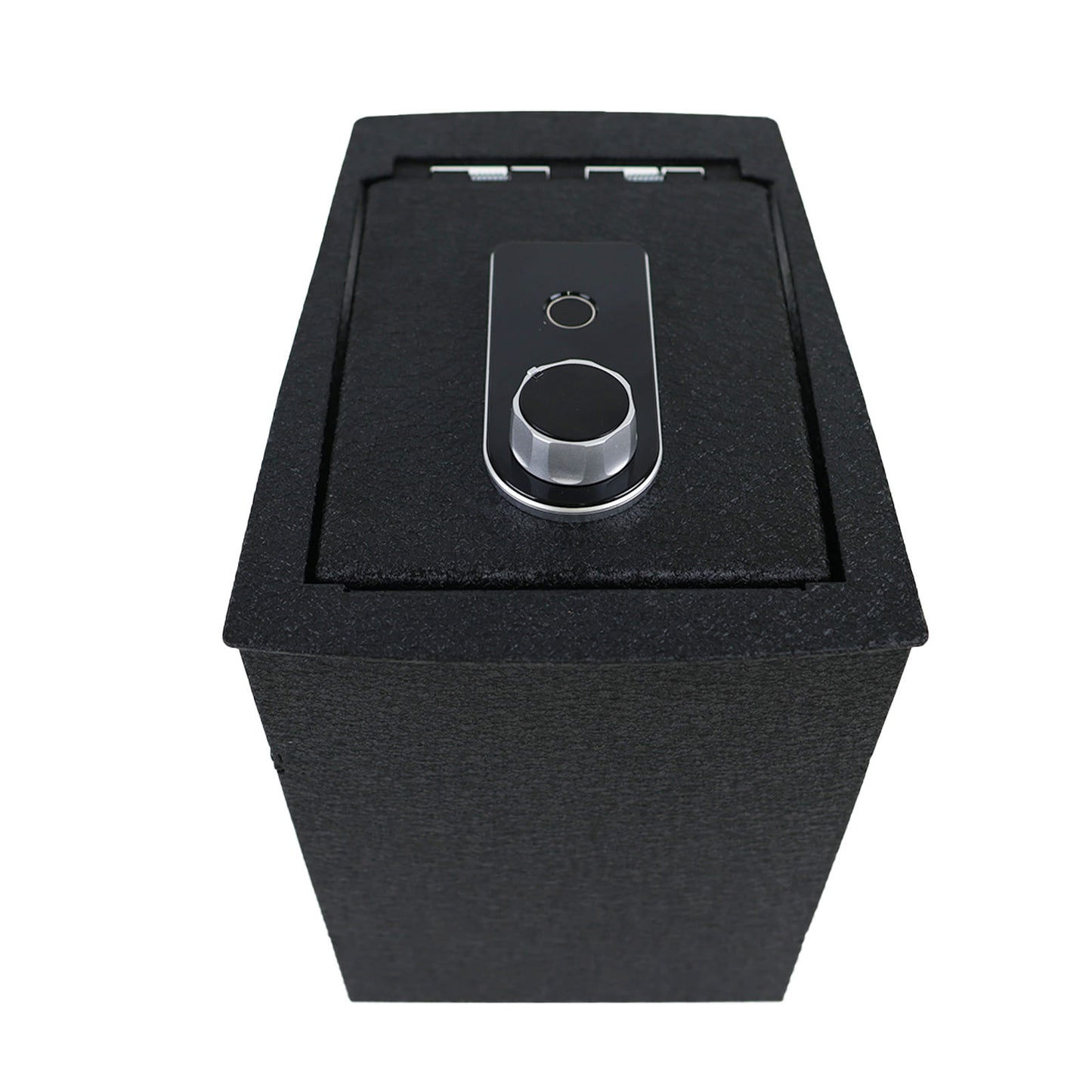 Center Console Gun Safe for 2021-2023 Hyundai Santafe, Fingerprint Lock with Key