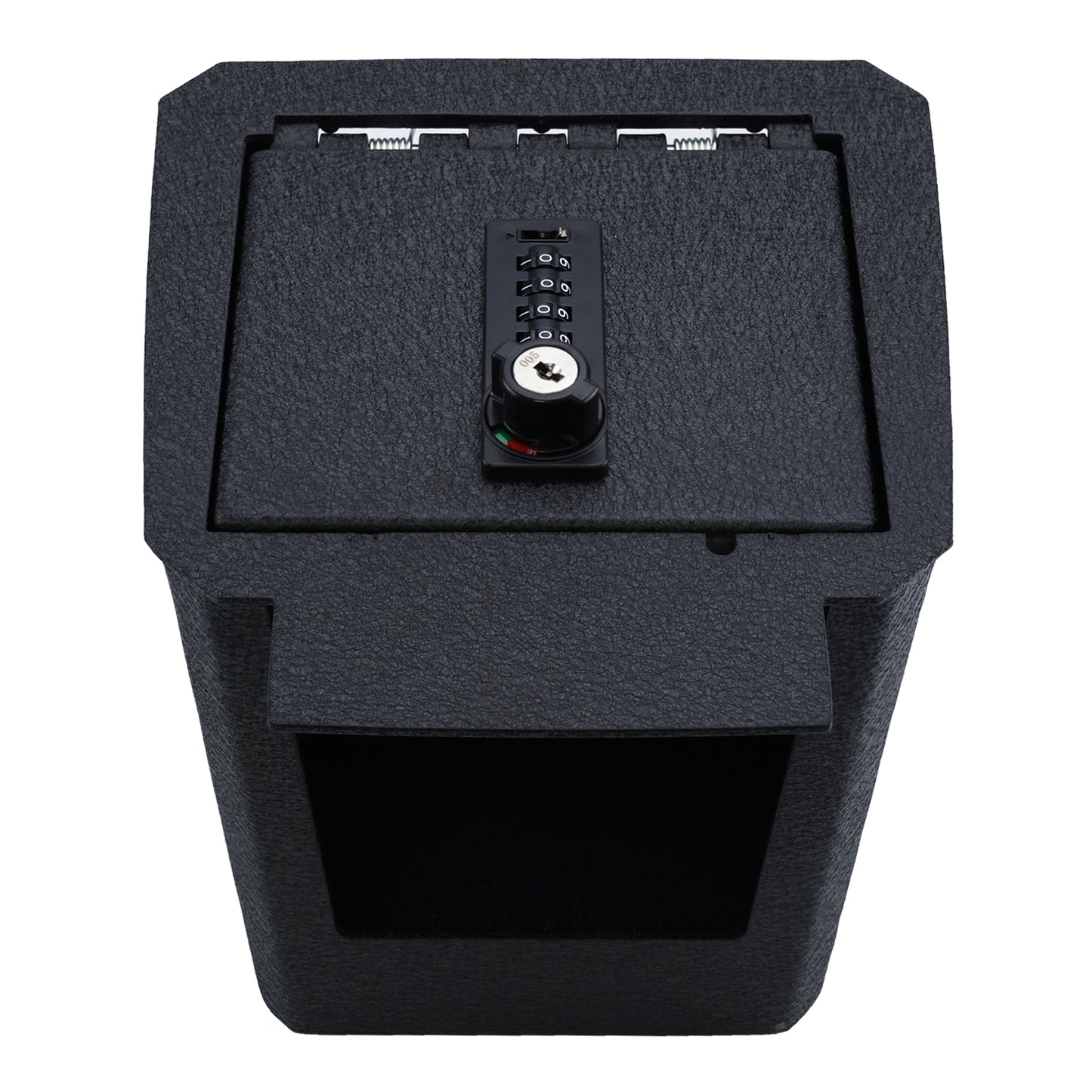 Center Console Gun Safe for 2023-2025 Chevrolet Colorado/GMC Canyon, 4-Digit Combination Lock with Key