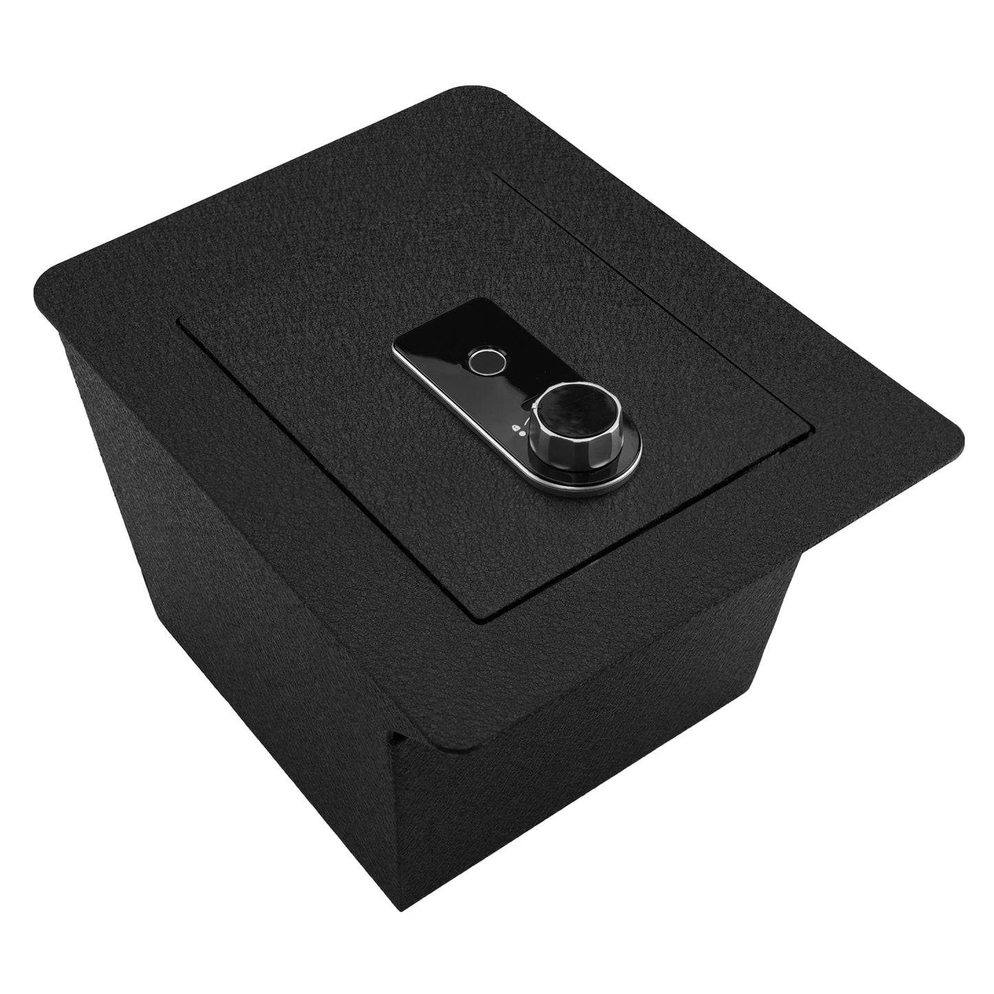 Center Console Gun Safe for 2023+ Honda Pilot 2024+ Ridgeline/Passport, Fingerprint Lock with Key