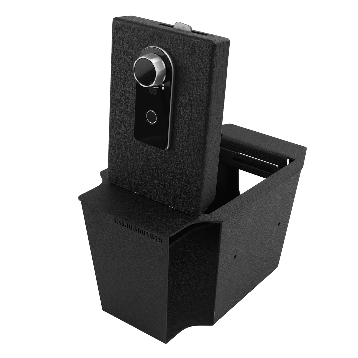 Center Console Gun Safe for 2023-2025 Honda Accord, Fingerprint Lock with Key
