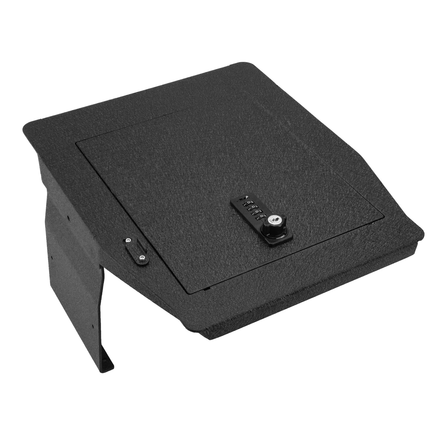 Pro Center Console Safe Gun Safe for 2015 -2020 Ford F150, 2017-2022 Ford 250/350/450 Super Duty, 2018-2024 Ford Expedition, 4-Digit Combination Lock with Key