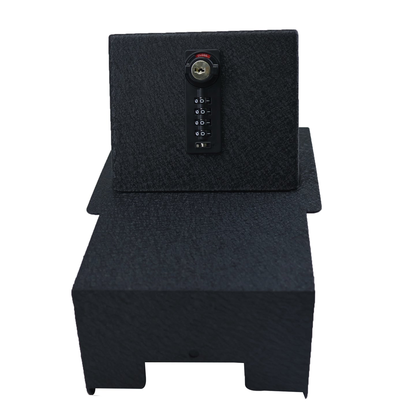 Center Console Gun Safe for 2021-2023 Tesla Model 3, 2021-2024 Tesla Model Y, 4-Digit Combination Lock with Key