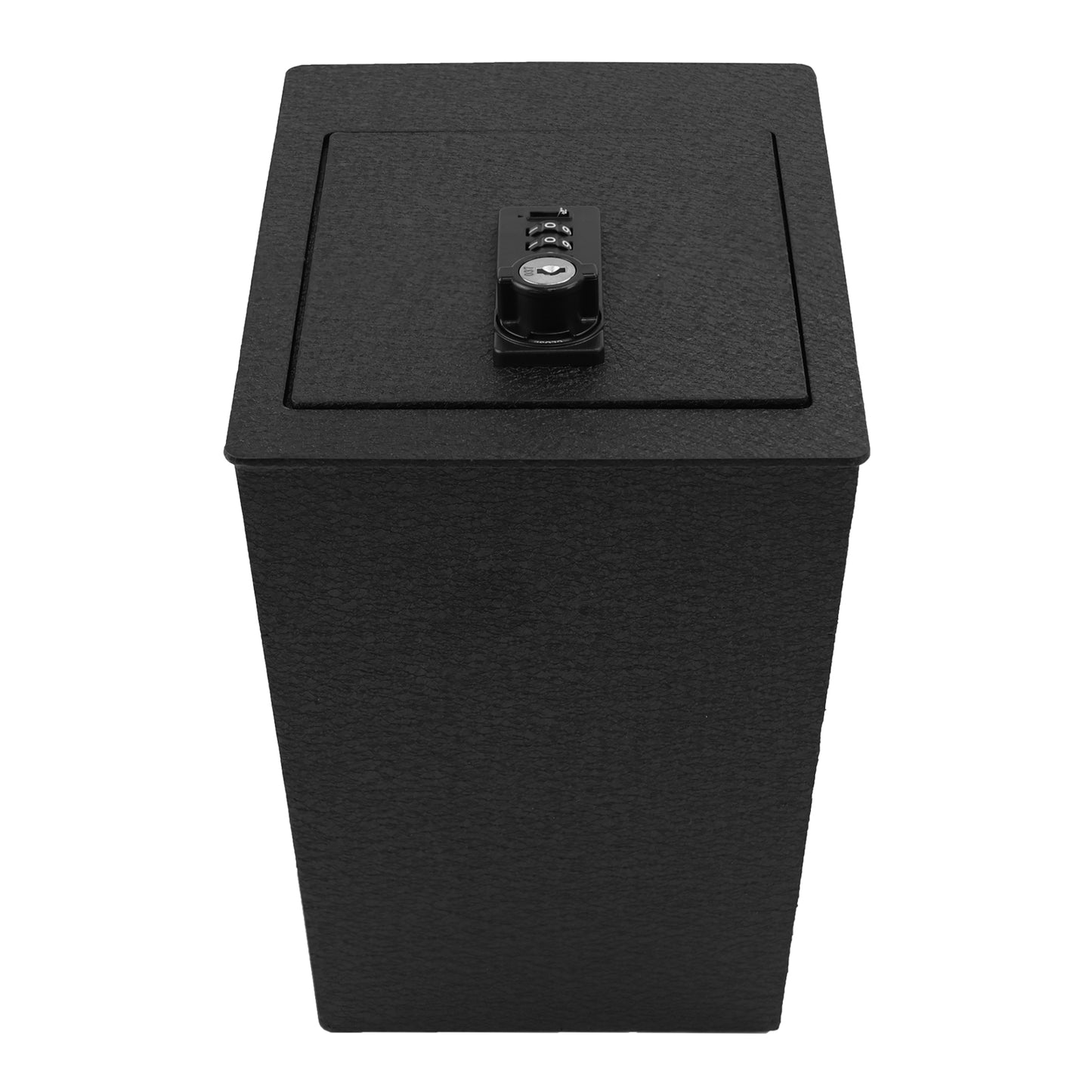 Pro Center Console Gun Safe for 2016-2025 Chevrolet Malibu, 4-Digit Combination Lock with Key