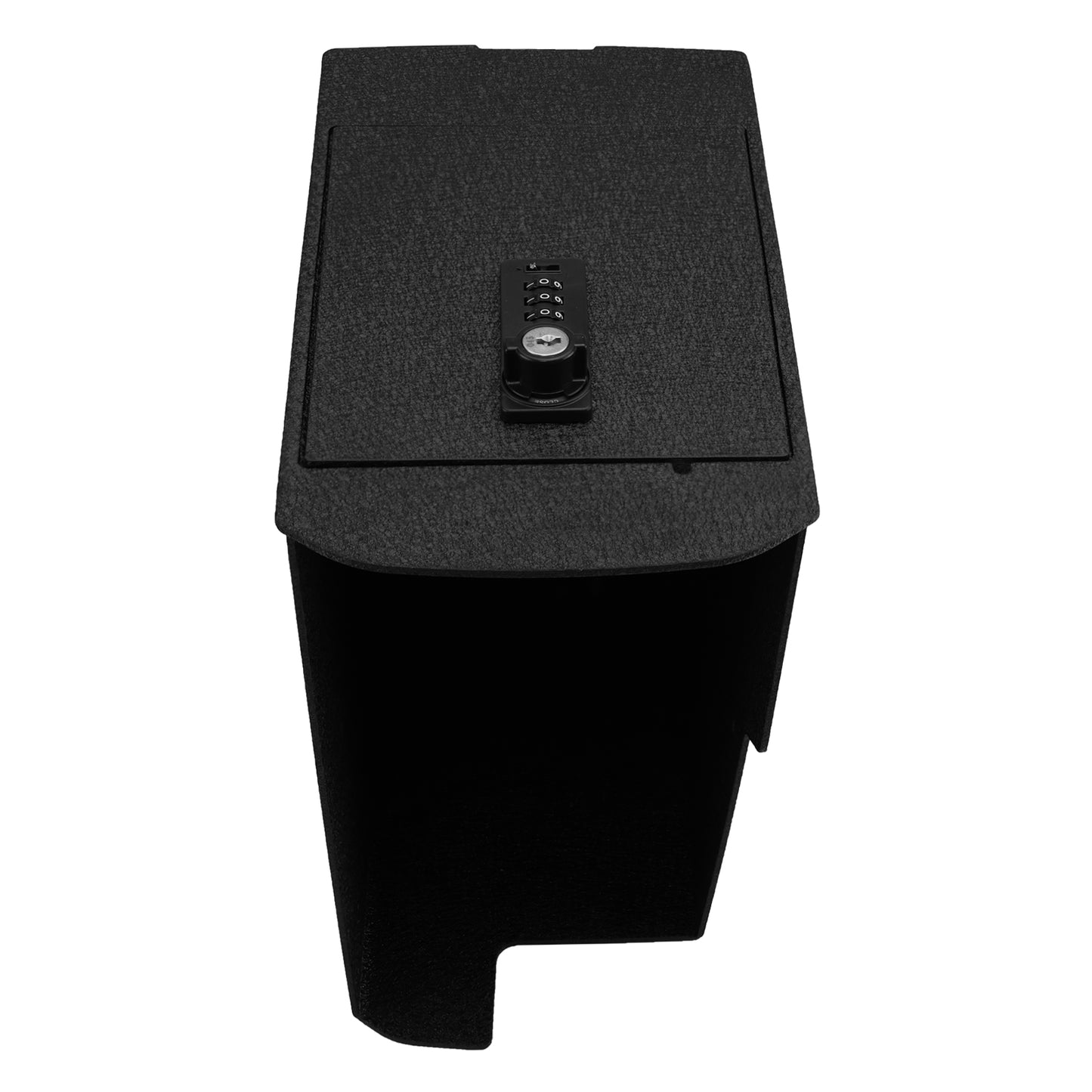 Center Console Gun Safe for 2018-2024 GMC Terrain, 4-Digit Combination Lock with Key