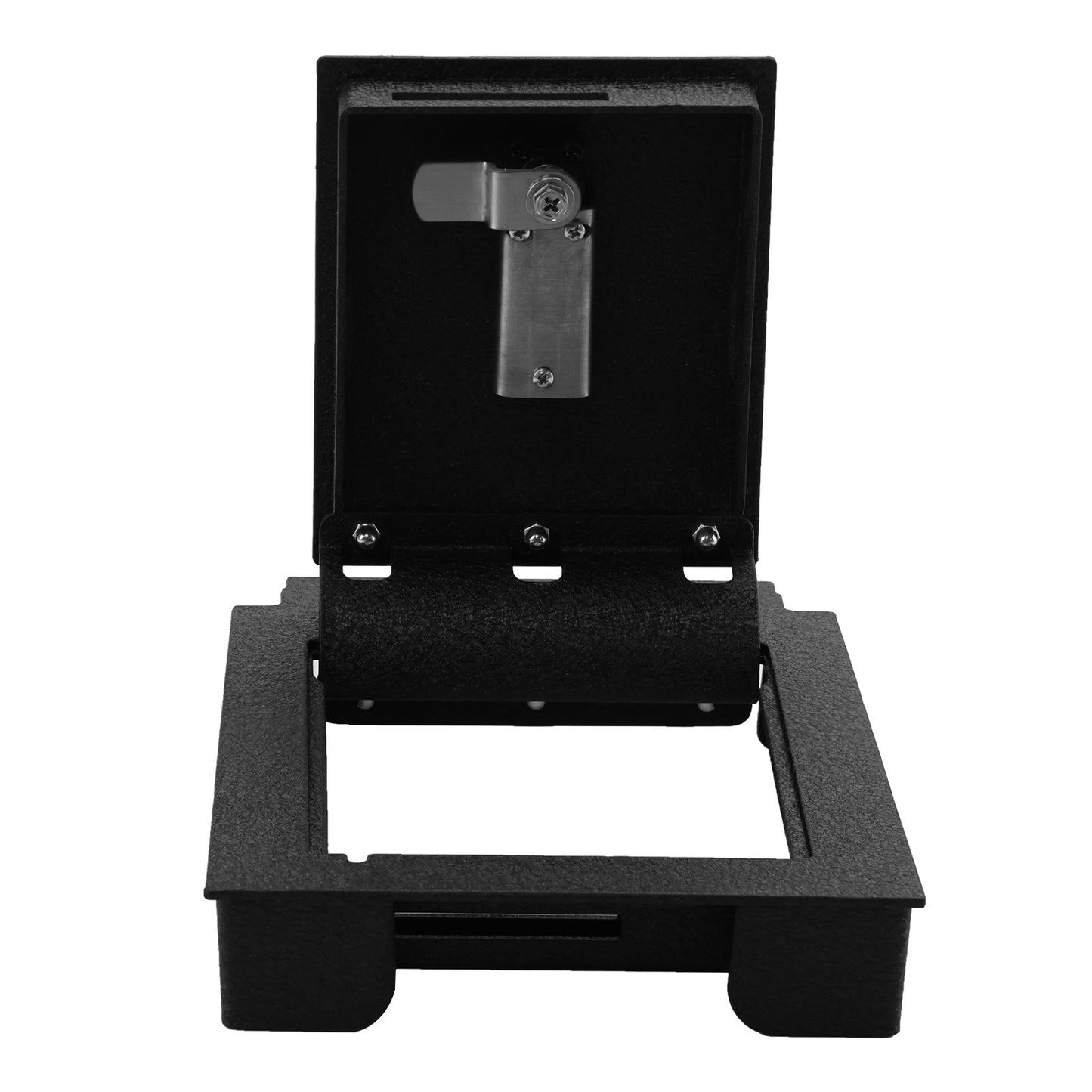 Center Console Gun Safe for 2020-2024 Ford Edge, 4-Digit Combination Lock with Key
