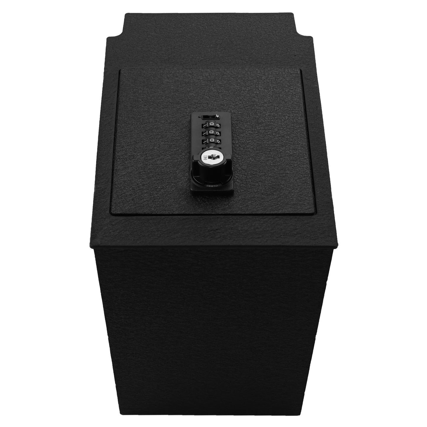 Center Console Gun Safe for 2024-2025 Subaru Crosstrek, 4-Digit Combination Lock with Key