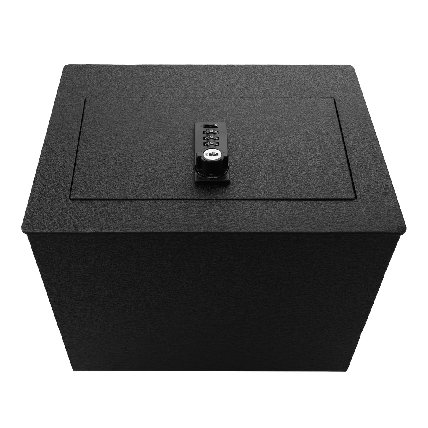 Center Console Gun Safe for 2022-2025 Jeep Grand Wagoneer, 4-Digit Combination Lock with Key