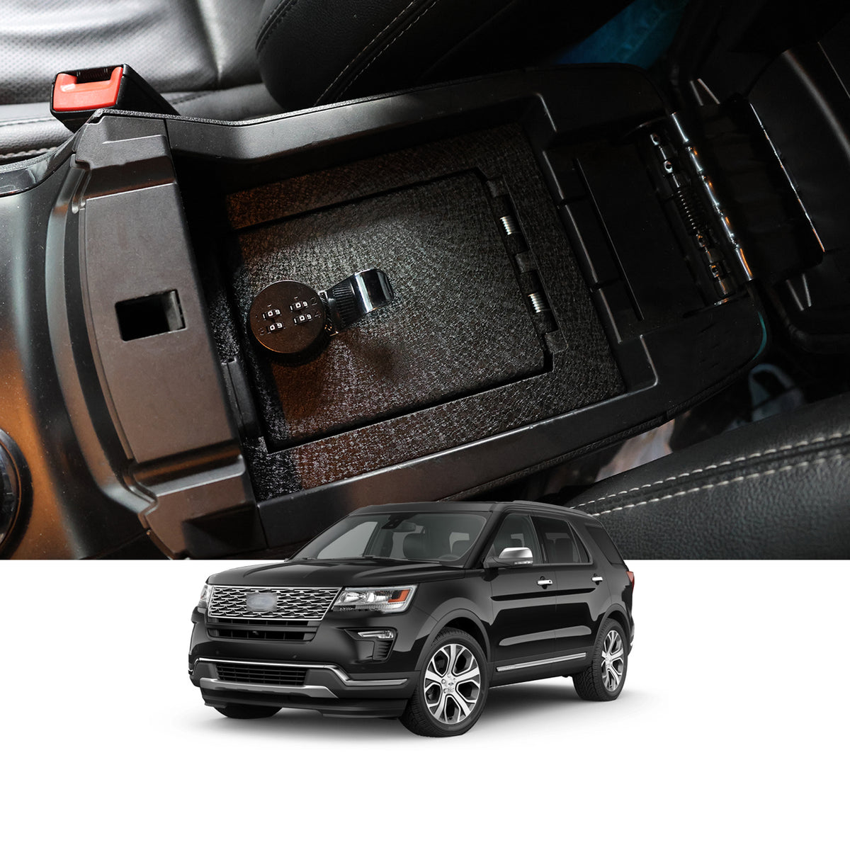 Console Safe | Ford Explorer 2013–19 | 4D Combo