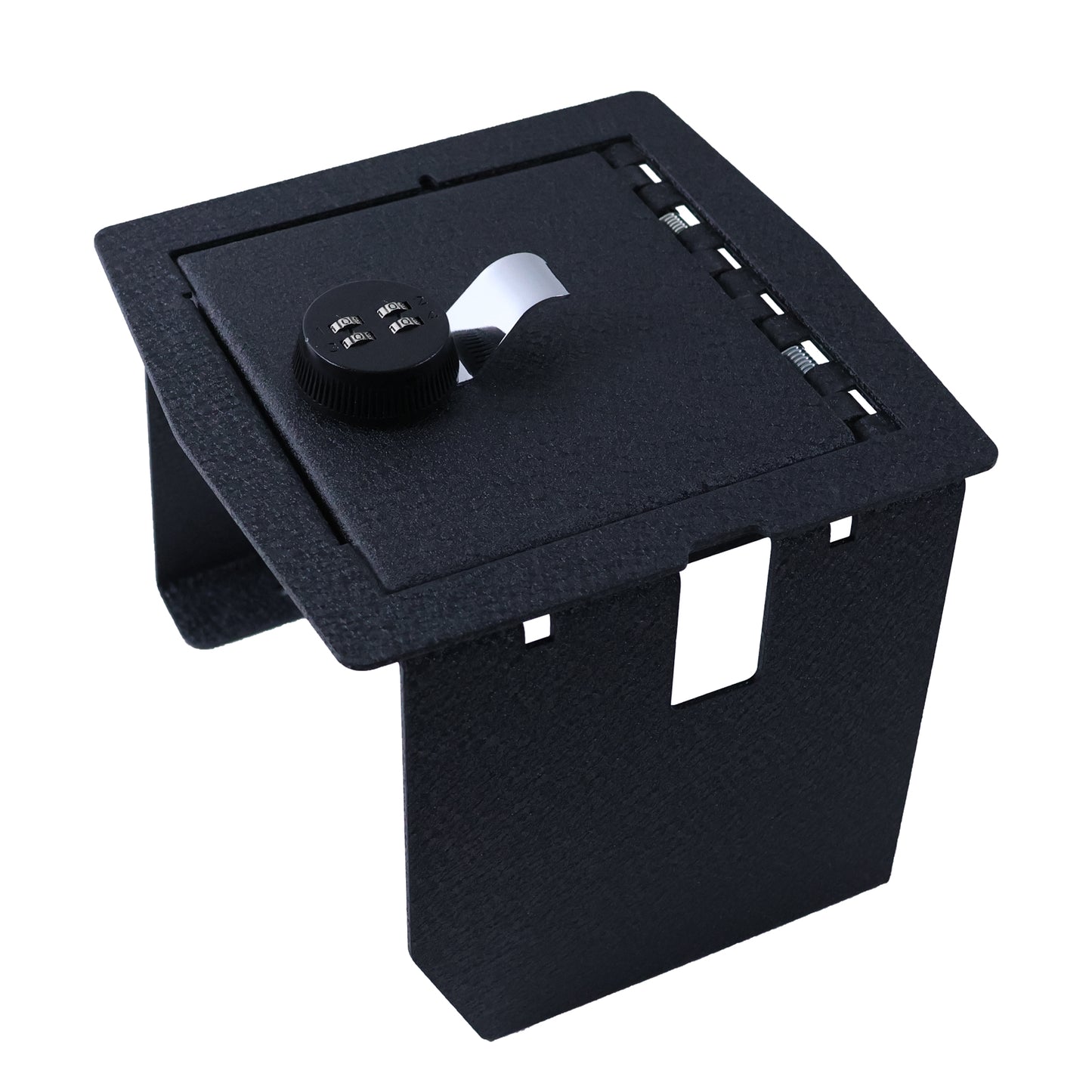Center Console Safe Gun Safe for 2018-2022 Jeep Wrangler JL and Jeep Gladiator, 4-Digit Combo Lock