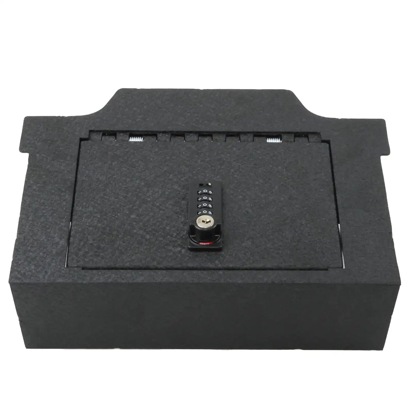 Dodge Ram 1500 Console Gun Safe (4-Digit Combination Lock with Key) : 2019-2023