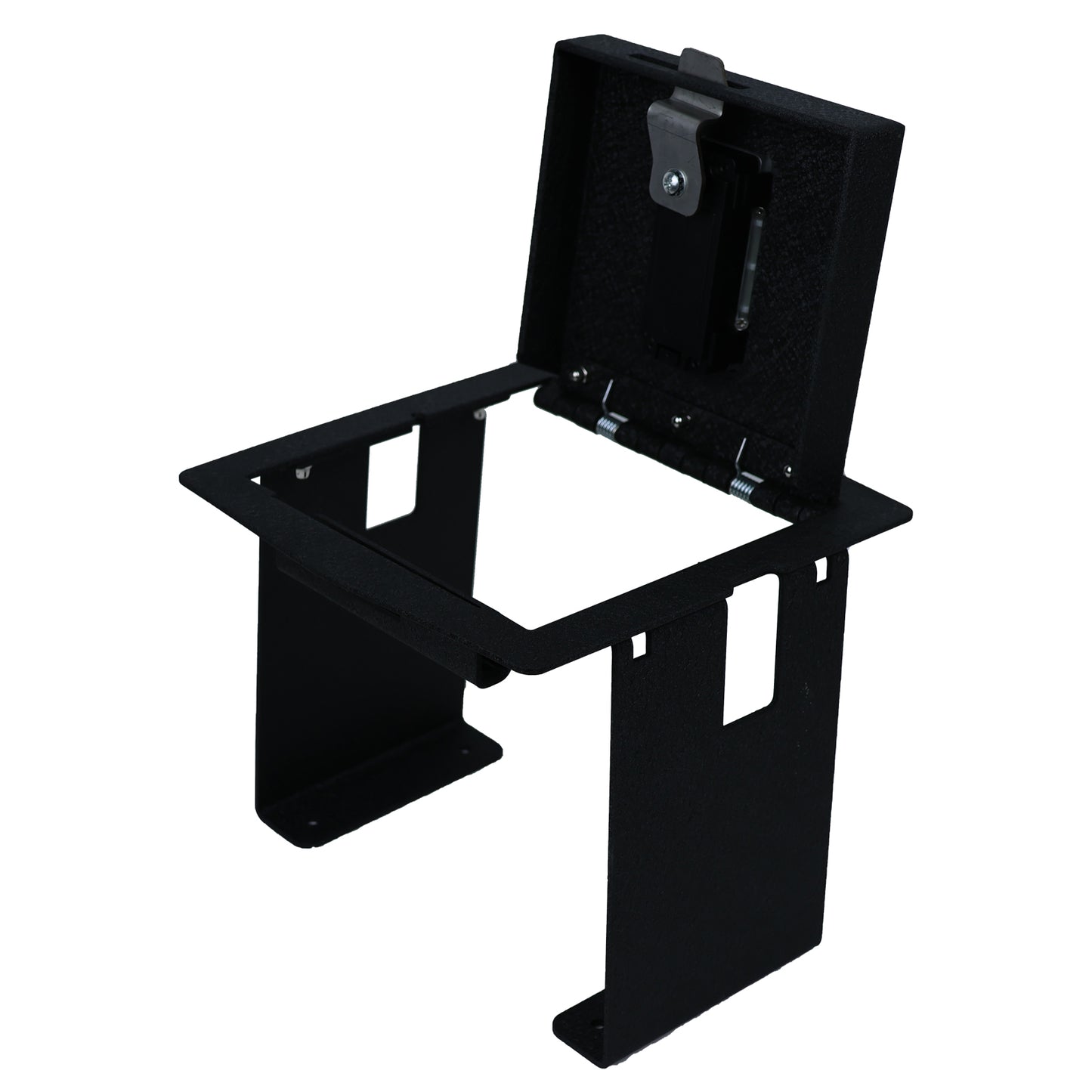 Center Console Safe Gun Safe for 2018-2022 Jeep Wrangler JL and Jeep Gladiator, Fingerprint Lock with Key