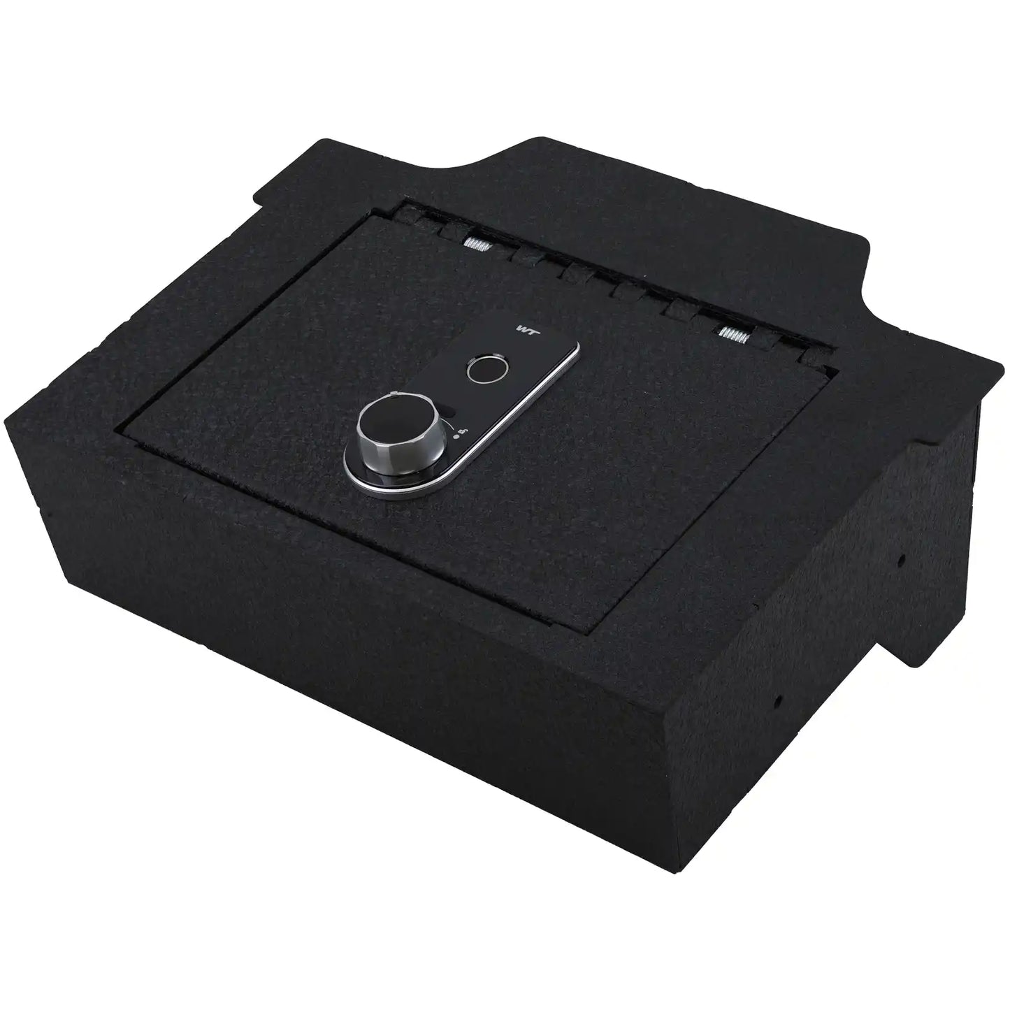 Dodge Ram 1500 Console Gun Safe (Fingerprint Lock with Key) : 2019-2023