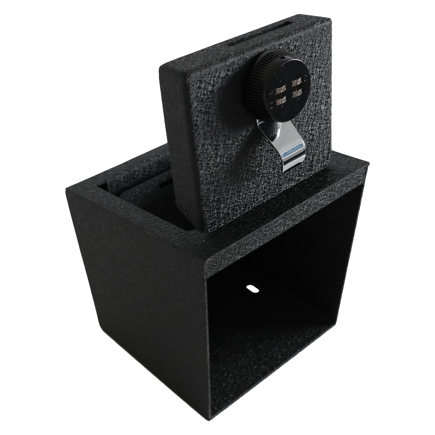 Caja fuerte para consola central para Isuzu D-Max DCB MK2 FL (PU5) 2017-2019, cerradura combinada de 4 dígitos