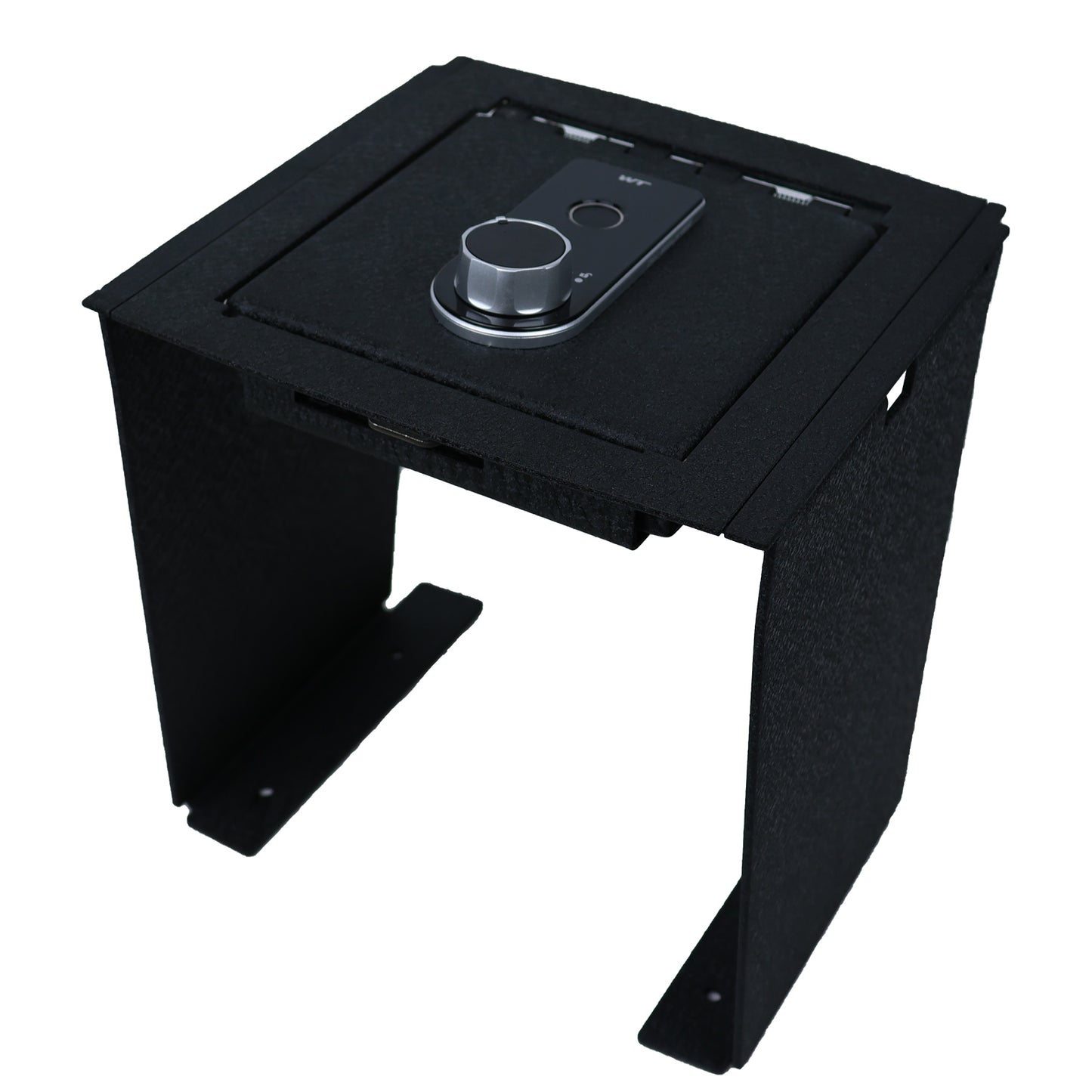 Center Console Safe Gun Safe for 2021-2026 Ford Bronco With Full Floor Console Model, Fingerprint Lock with Key