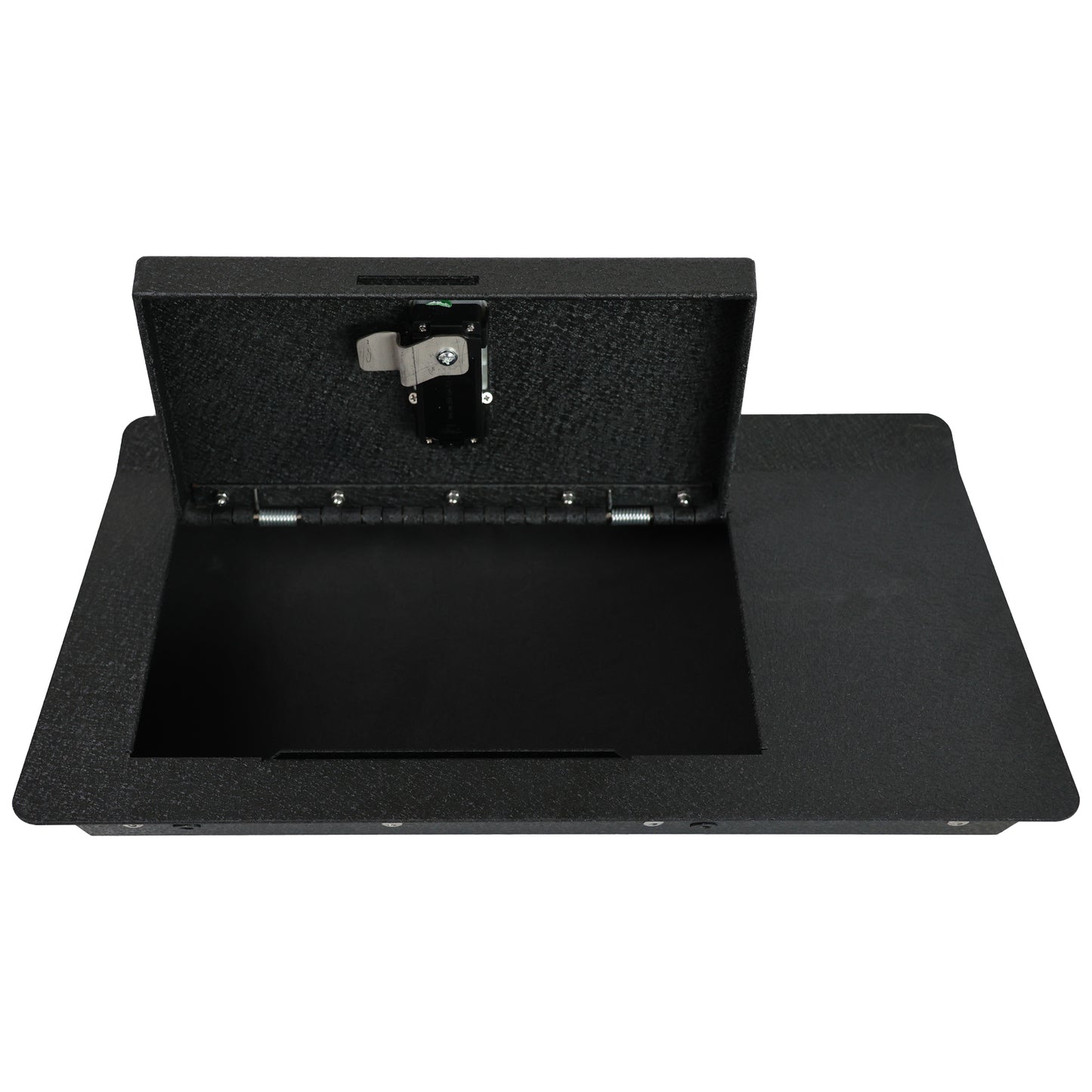 Caja fuerte para armas debajo de la consola del asiento para Ford Bronco Sport 2021-2024, cerradura de huellas dactilares con llave