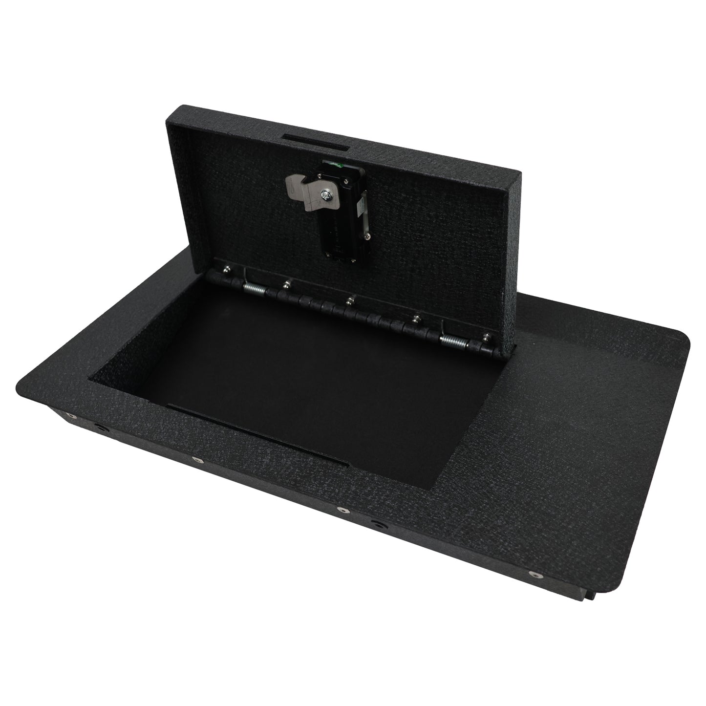 Caja fuerte para armas debajo de la consola del asiento para Ford Bronco Sport 2021-2024, cerradura de huellas dactilares con llave