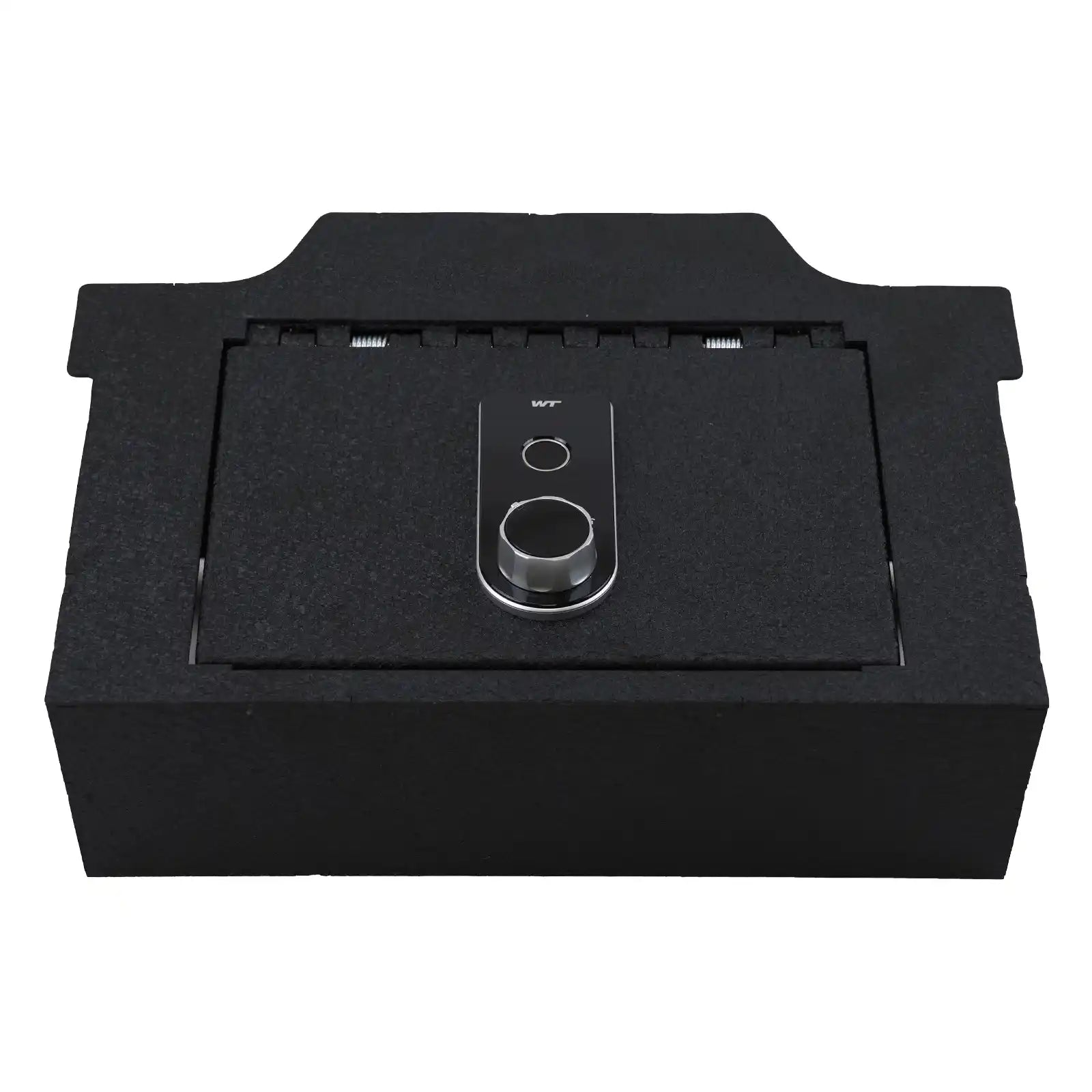 Dodge Ram 1500 Console Gun Safe (Fingerprint Lock with Key) : 2019-2023