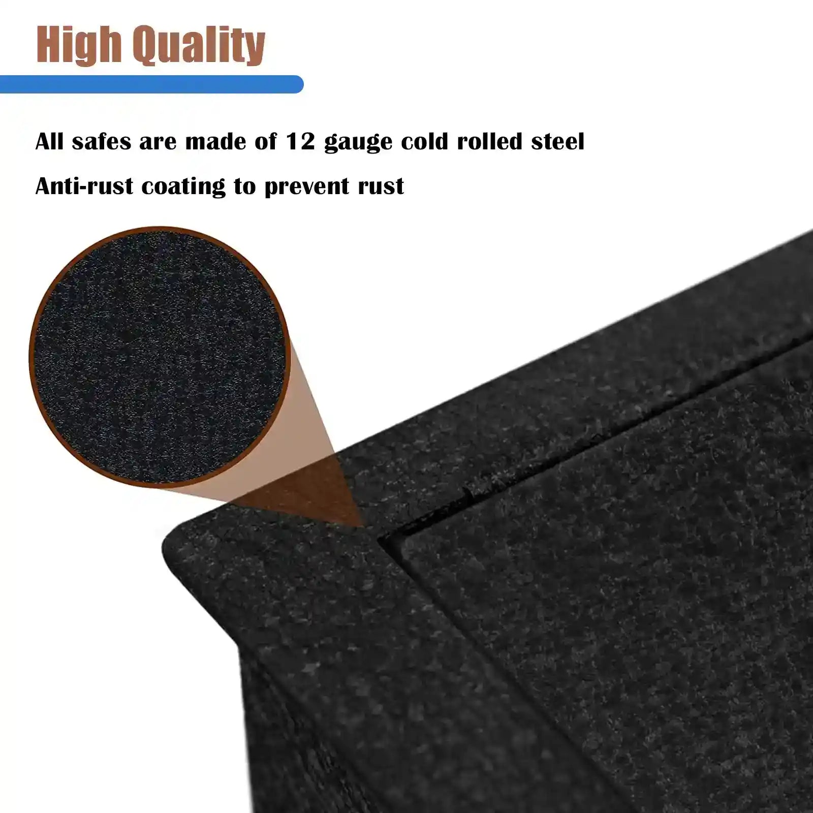 Chevrolet Colorado Center Console Safe (Fingerprint Lock with Key) : 2015-2022