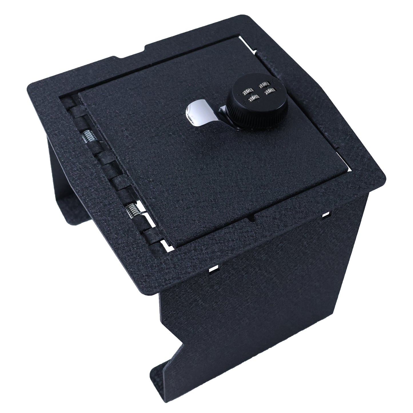 Center Console Safe Gun Safe for 2018-2022 Jeep Wrangler JL and Jeep Gladiator, 4-Digit Combo Lock