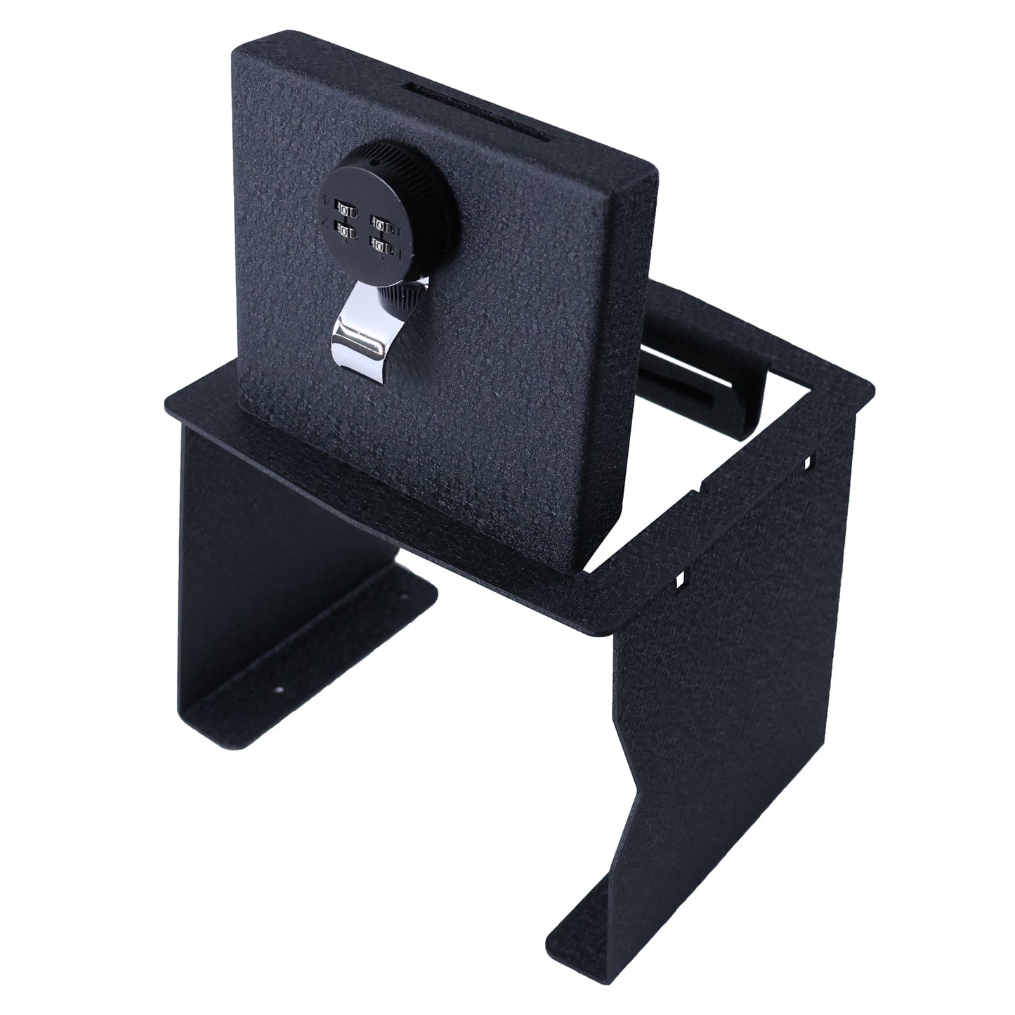 Center Console Safe Gun Safe for 2018-2022 Jeep Wrangler JL and Jeep Gladiator, 4-Digit Combo Lock