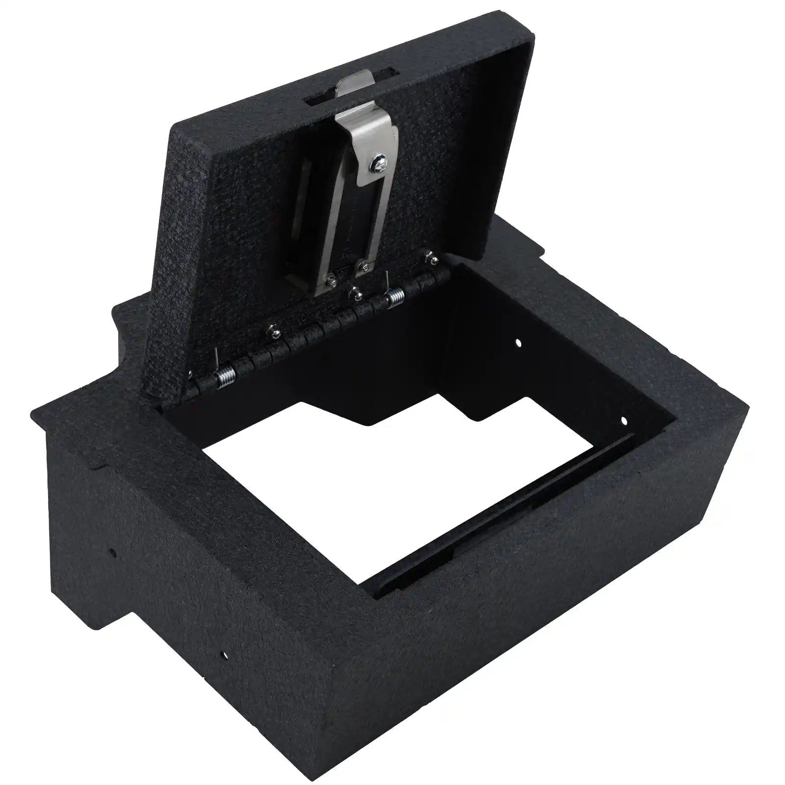 Dodge Ram 1500 Console Gun Safe (Fingerprint Lock with Key) : 2019-2023