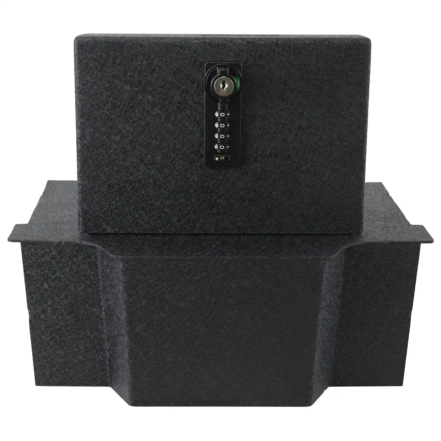 Dodge Ram 1500 Console Gun Safe (4-Digit Combination Lock with Key) : 2019-2023