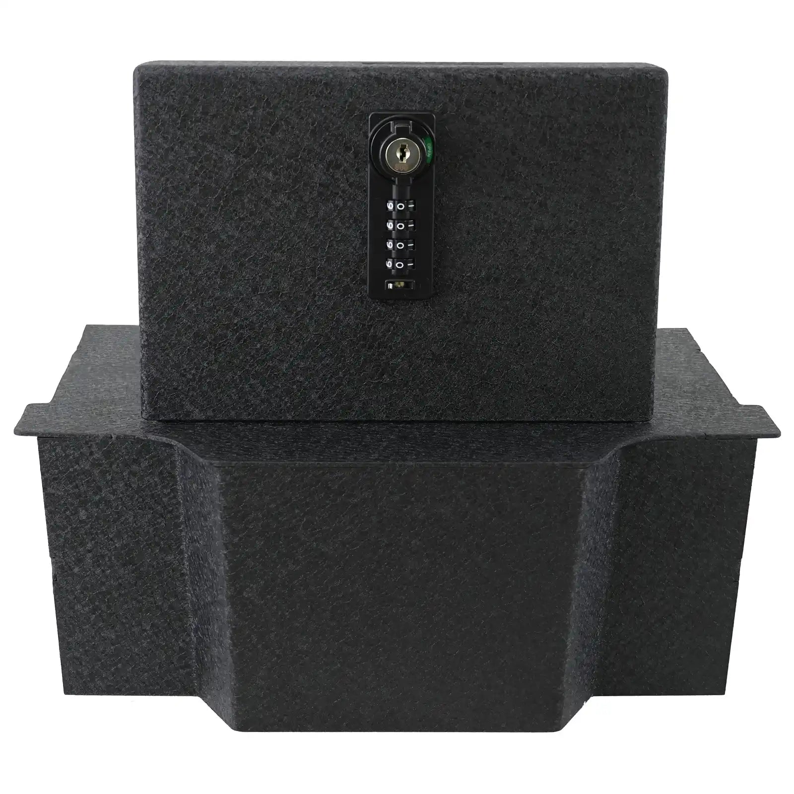 Dodge Ram 1500 Console Gun Safe (4-Digit Combination Lock with Key) : 2019-2023