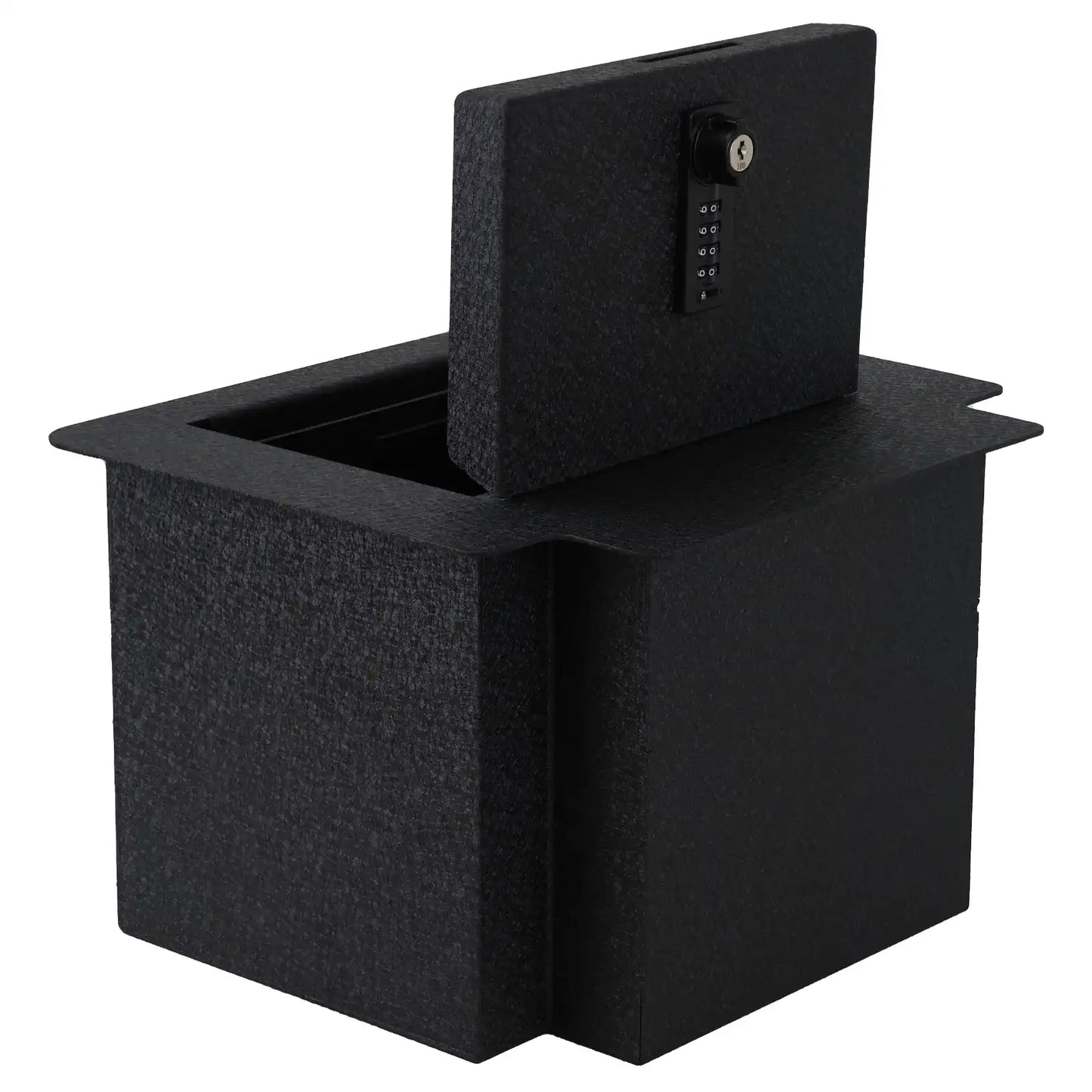 Chevrolet GMC Yukon Denali and Yukon/Yukon XL Console Safe (4-Digit Combo Lock with Key) : 2021-2024