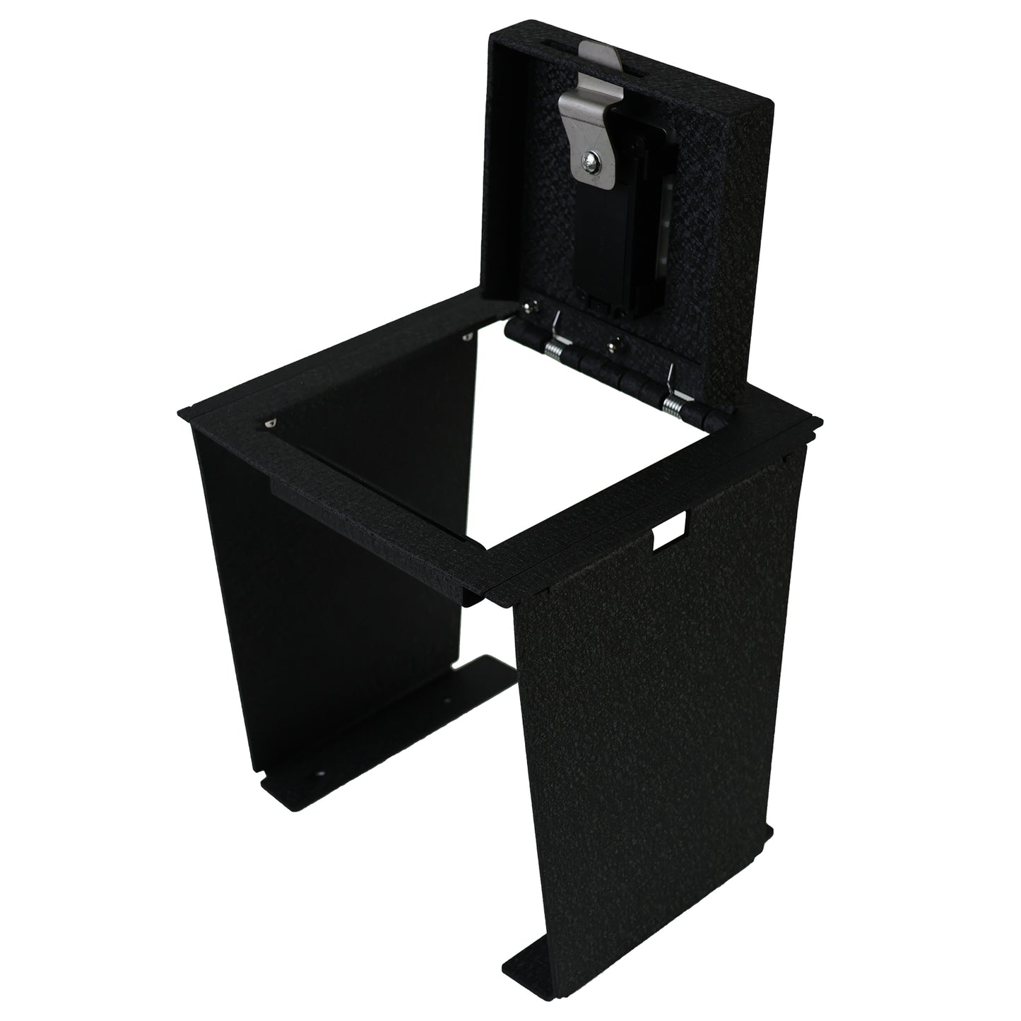 Center Console Safe Gun Safe for 2021-2026 Ford Bronco With Full Floor Console Model, Fingerprint Lock with Key
