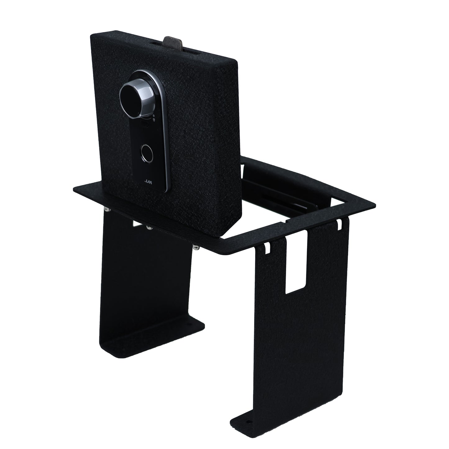 Center Console Safe Gun Safe for 2018-2022 Jeep Wrangler JL and Jeep Gladiator, Fingerprint Lock with Key