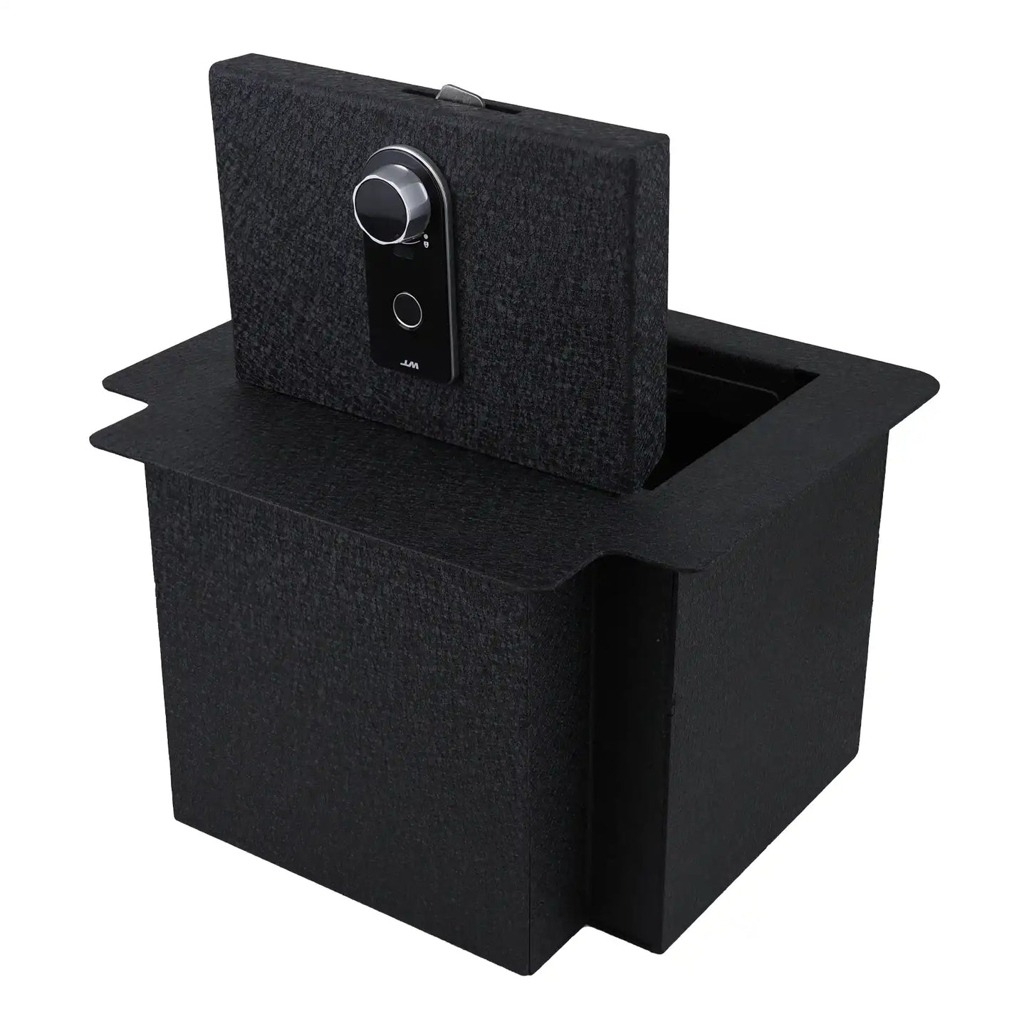 Chevrolet GMC Yukon Denali and Yukon/Yukon XL Console Safe (Fingerprint Lock with Key) : 2021-2024